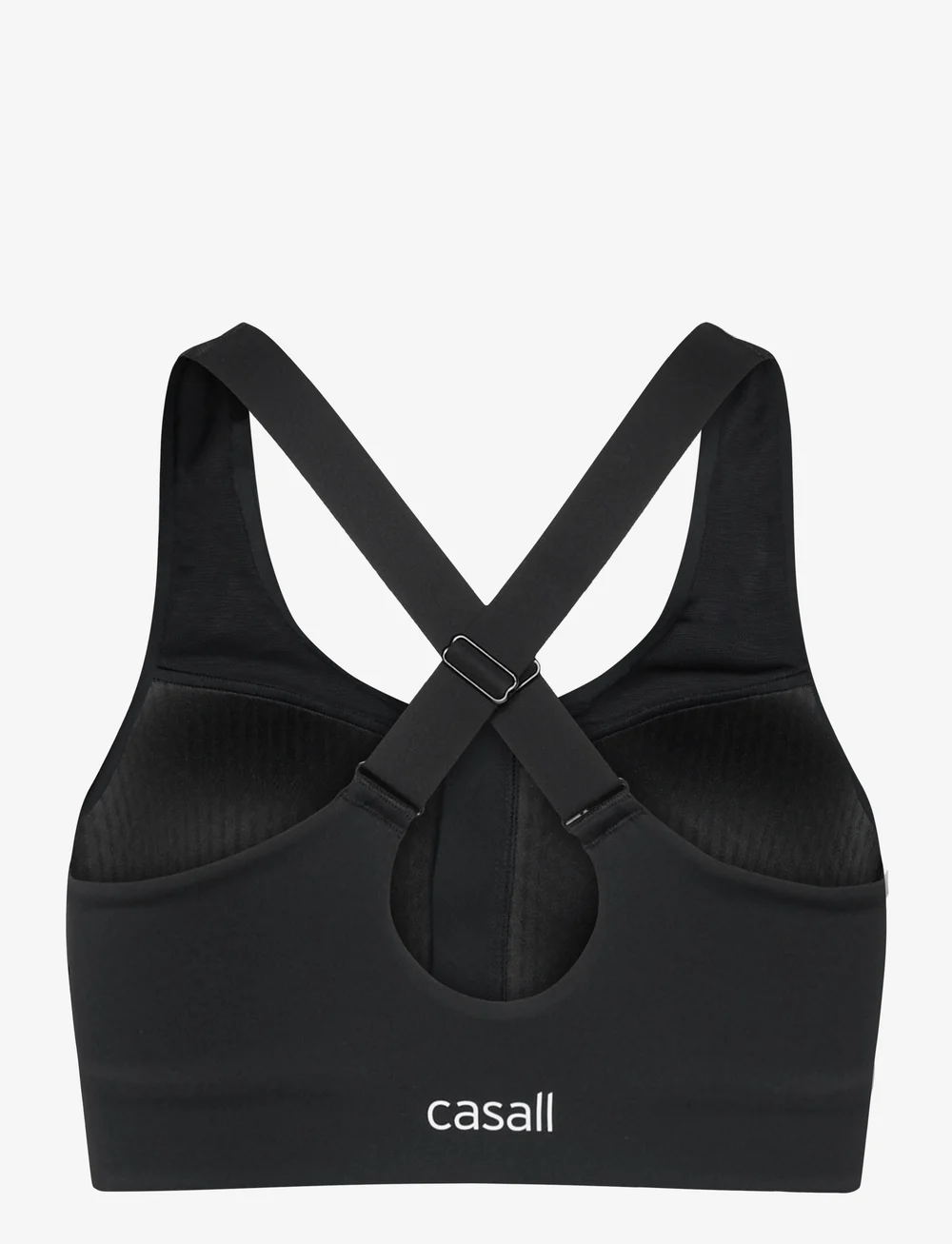 Casall - Impact Zip Sports Bra - high - black - 2
