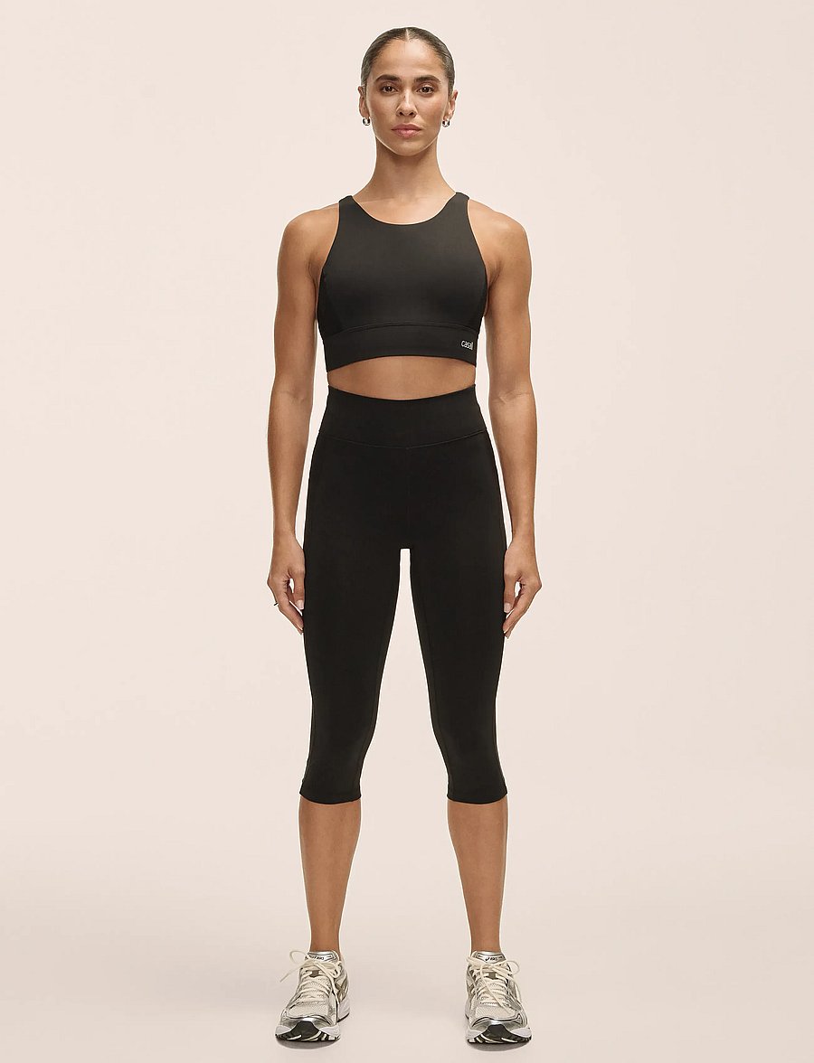 Casall - Essential 3/4 Tights - 3/4 länge - black - 0