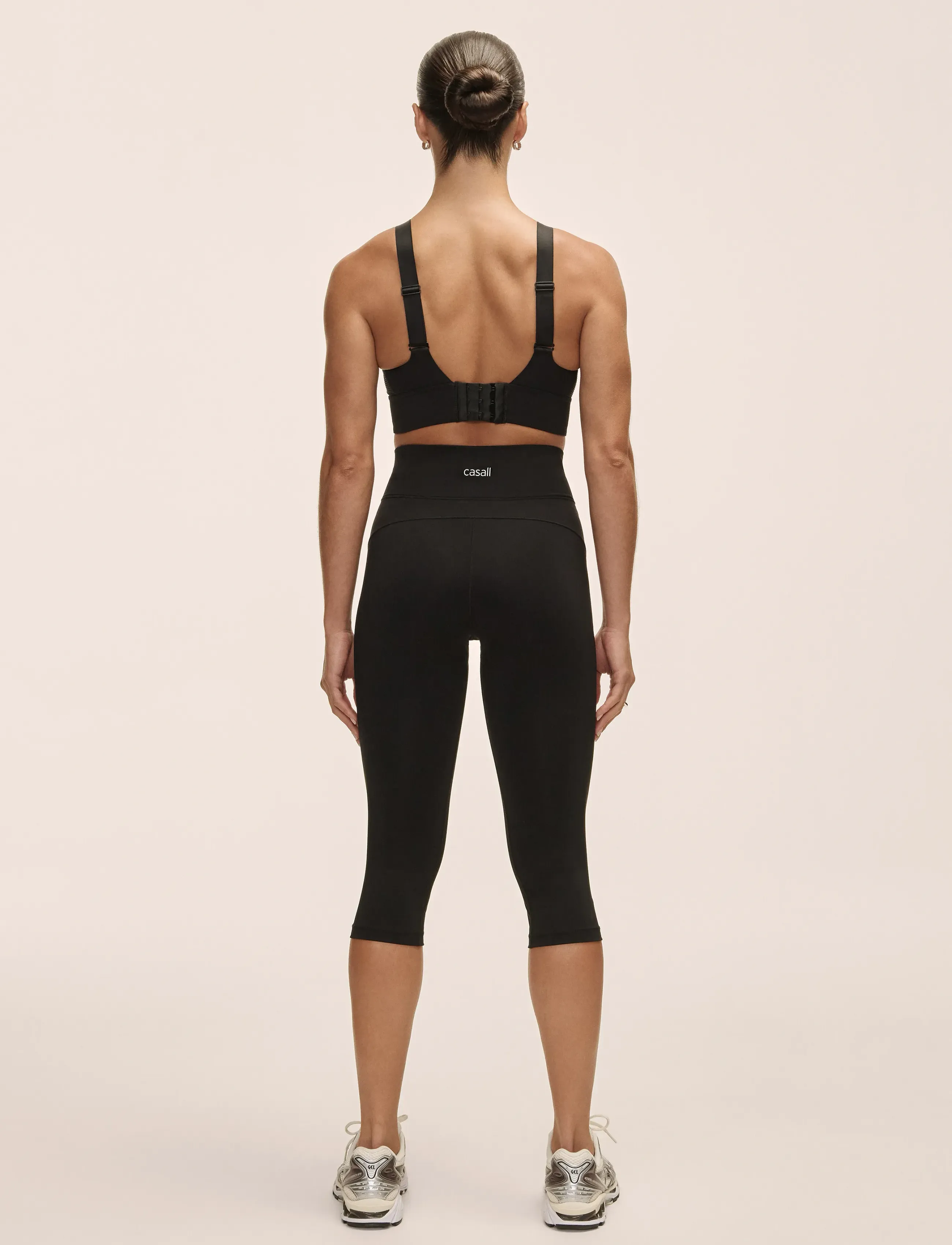 Casall - Essential 3/4 Tights - 3/4 länge - black - 3