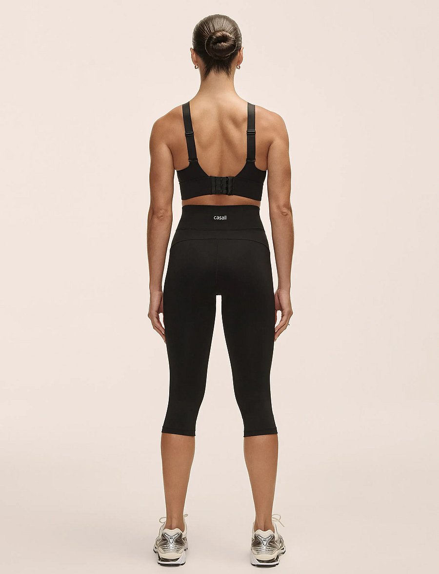 Casall - Essential 3/4 Tights - 3/4 länge - black - 3