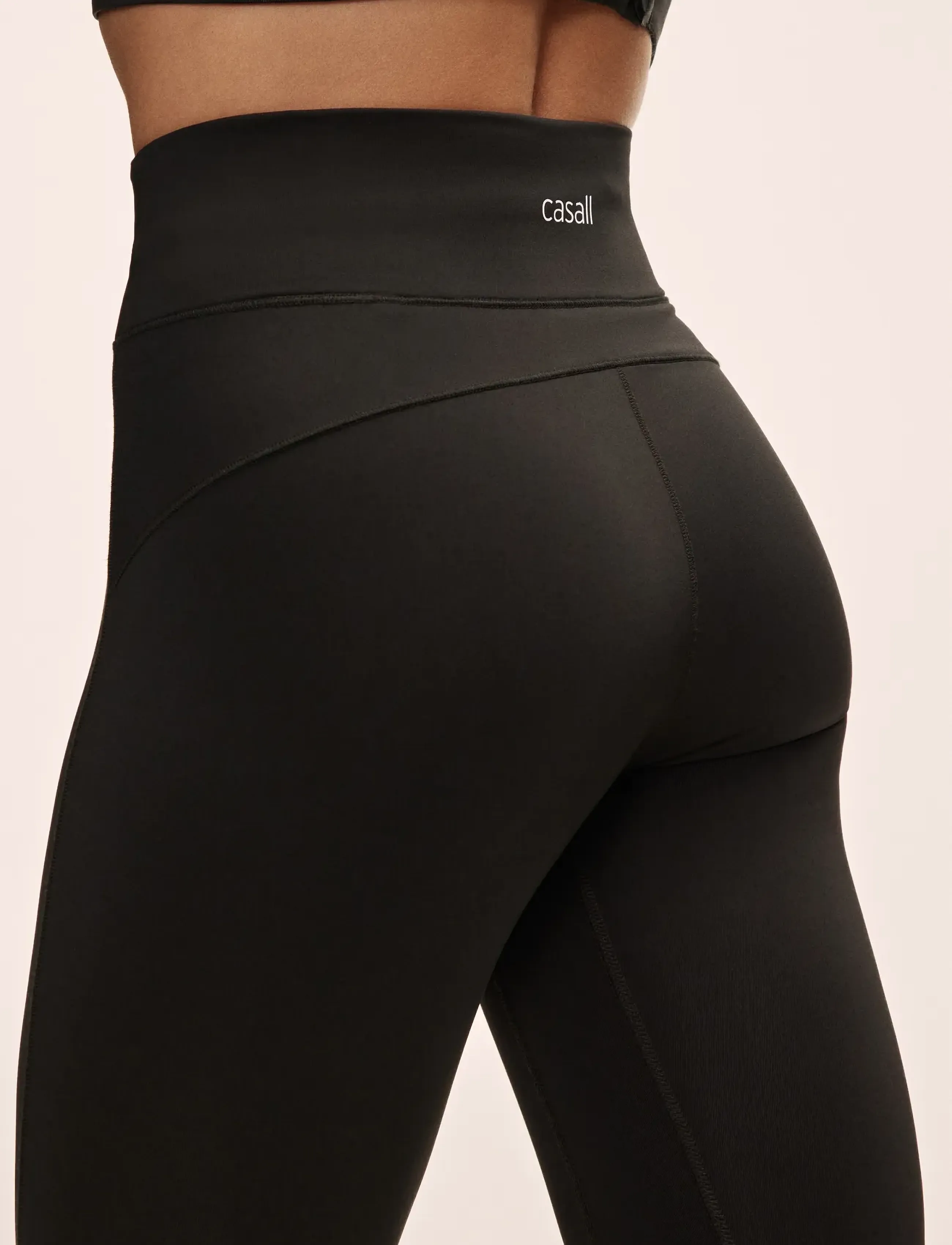 Casall - Essential 3/4 Tights - 3/4 länge - black - 4