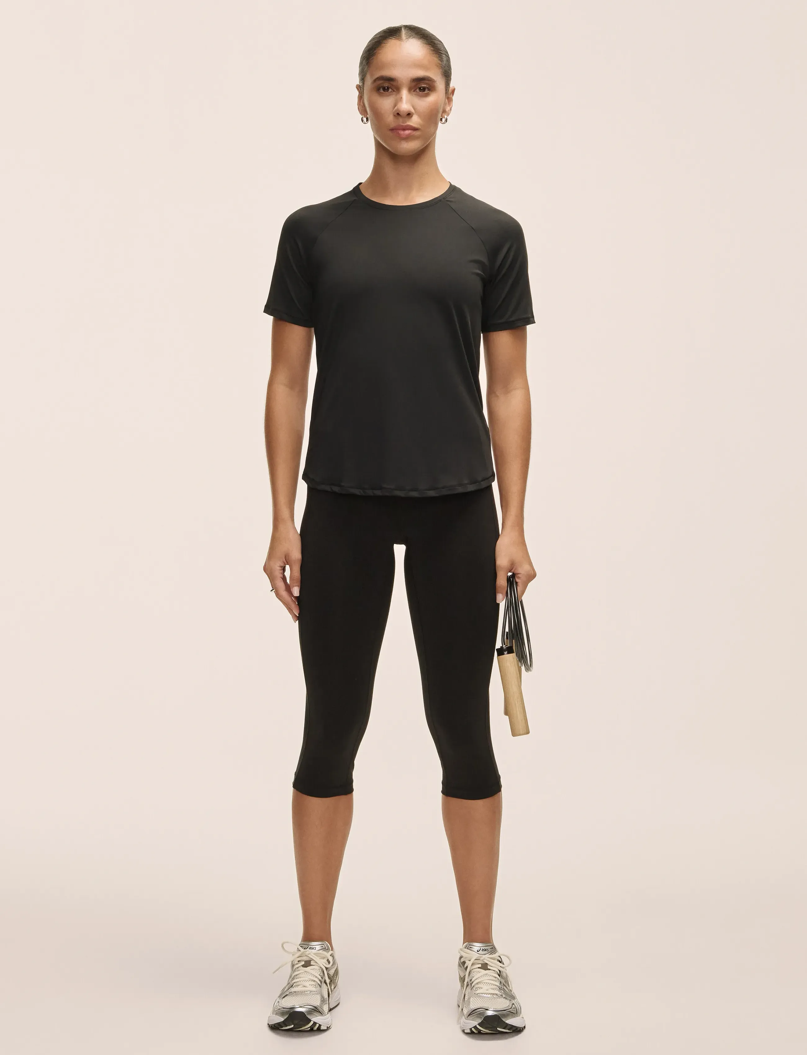 Casall - Essential 3/4 Tights - 3/4 länge - black - 5