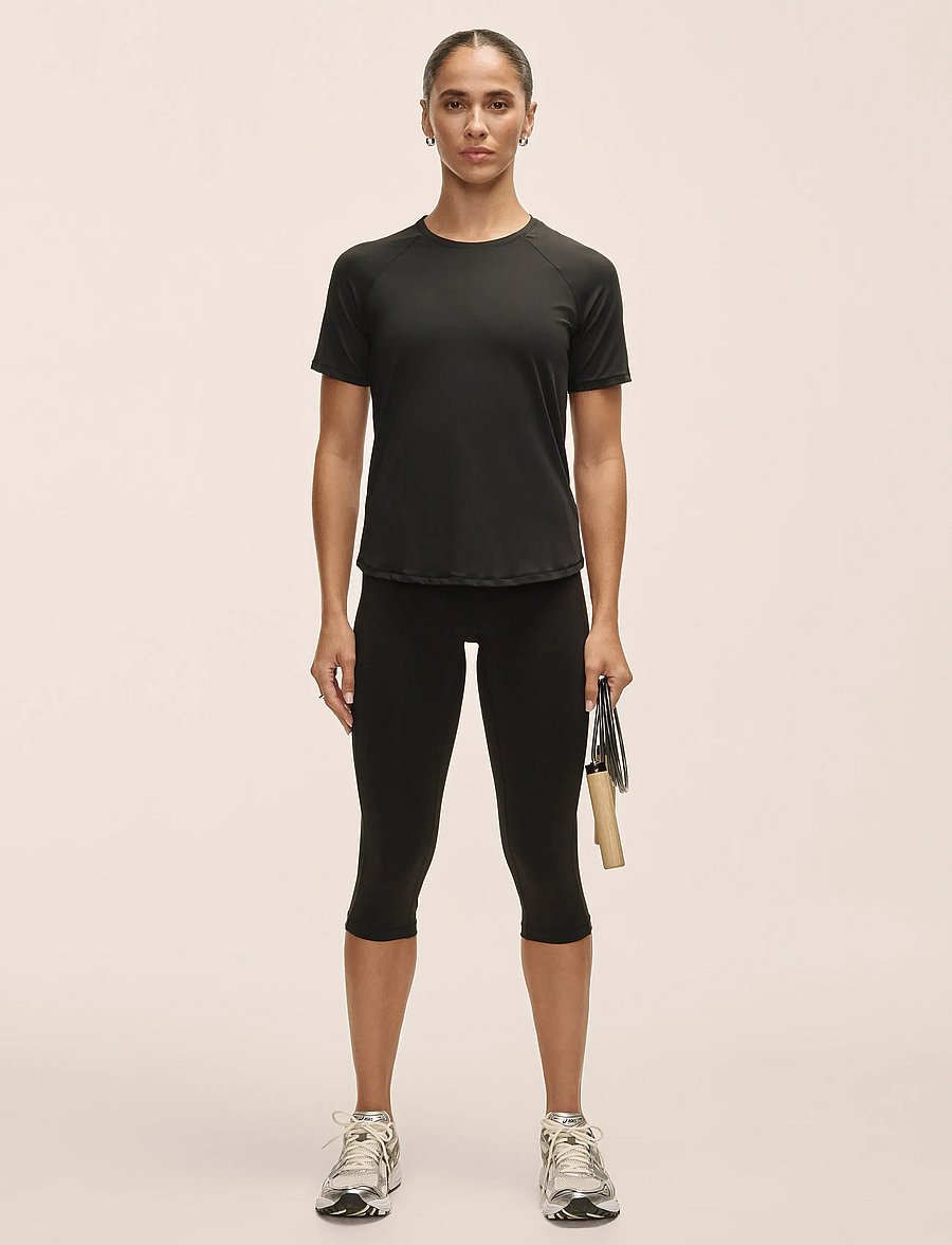 Casall - Essential 3/4 Tights - 3/4 länge - black - 5