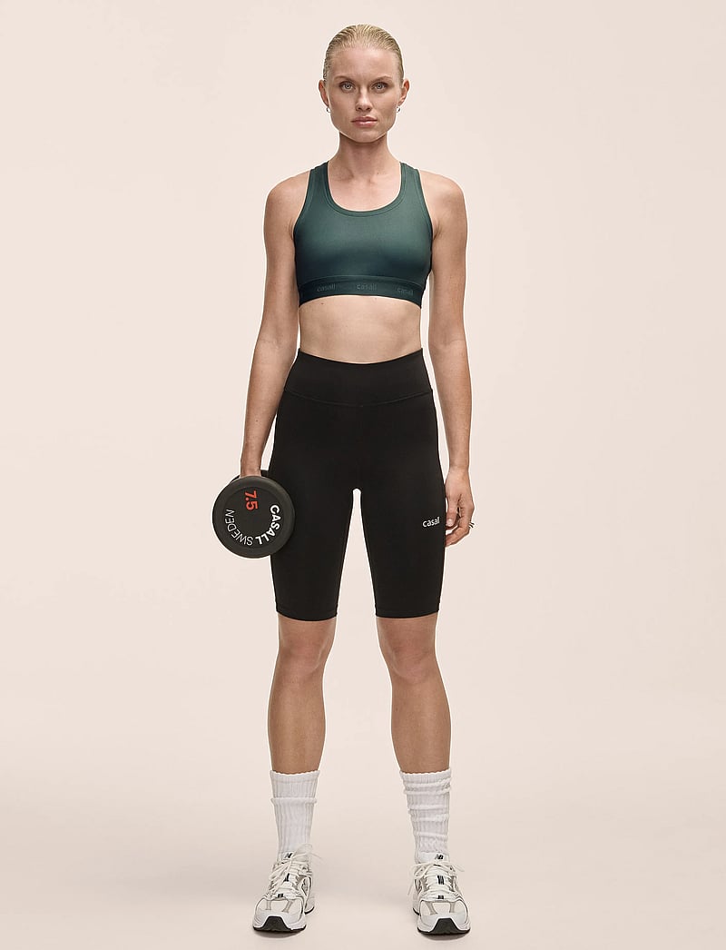 Casall - Essential High Waist Bike Tights - lühikesed retuusid - black - 0