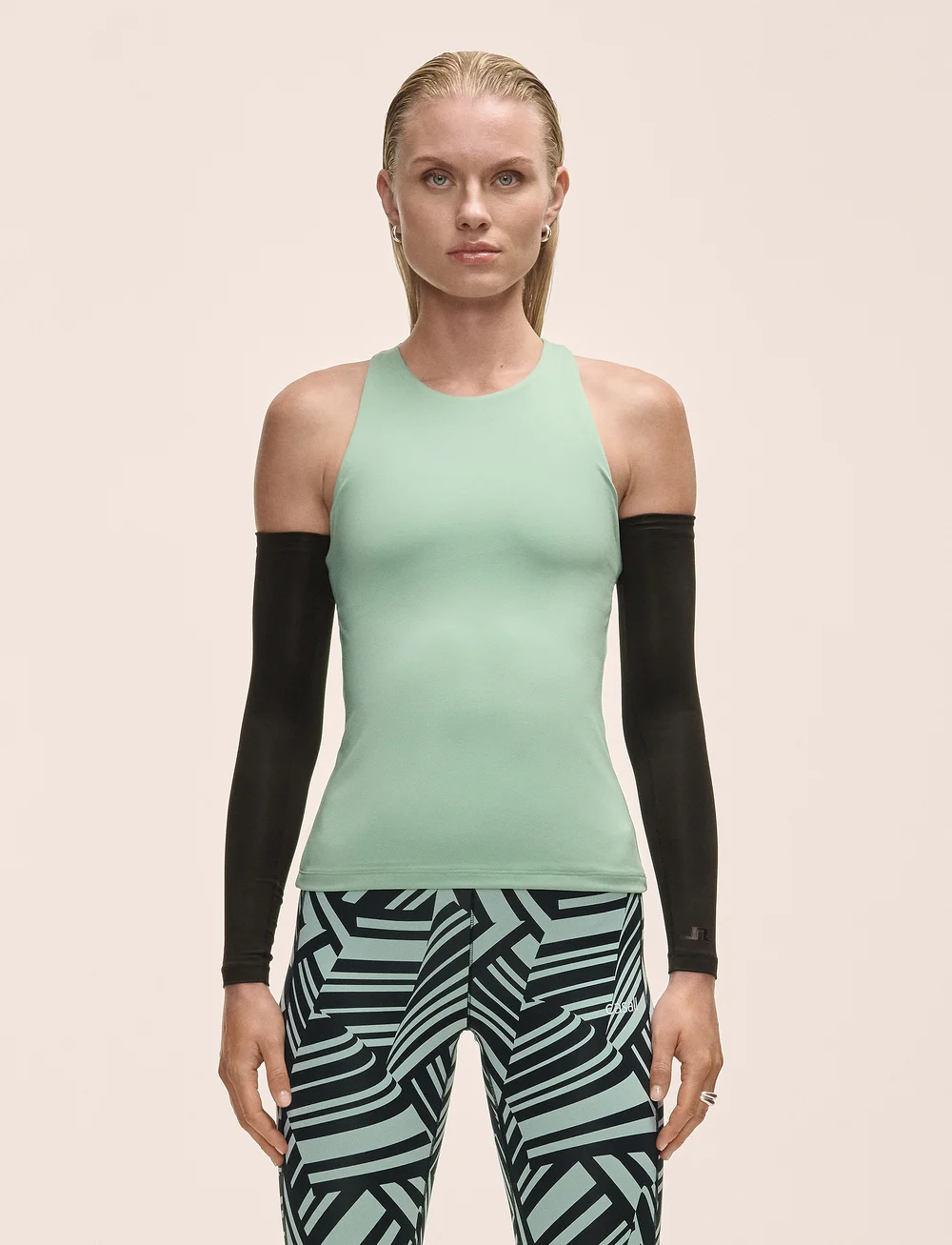 Casall - Soft Touch Bra Tank - tanktops - statue green - 0