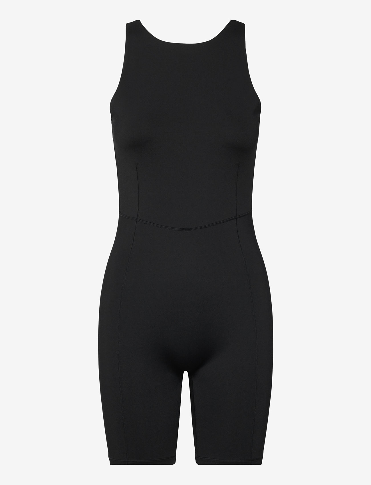 Casall - Aligned Open back Bodysuit - jumpsuits & bodies - black - 1