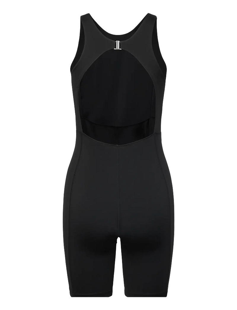 Casall - Aligned Open back Bodysuit - jumpsuits & bodies - black - 2