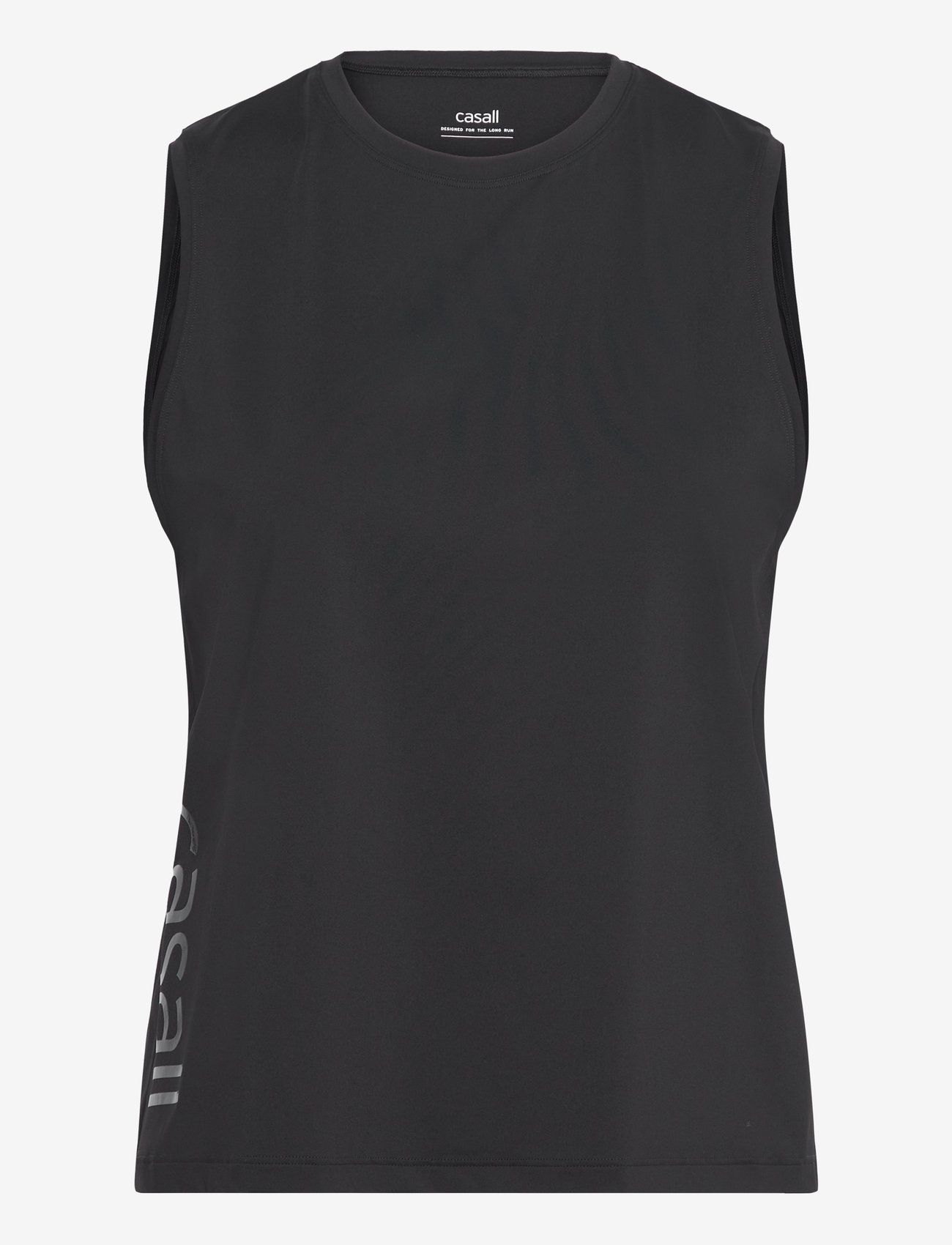 Casall - Graphic Tank - linnen - black - 1