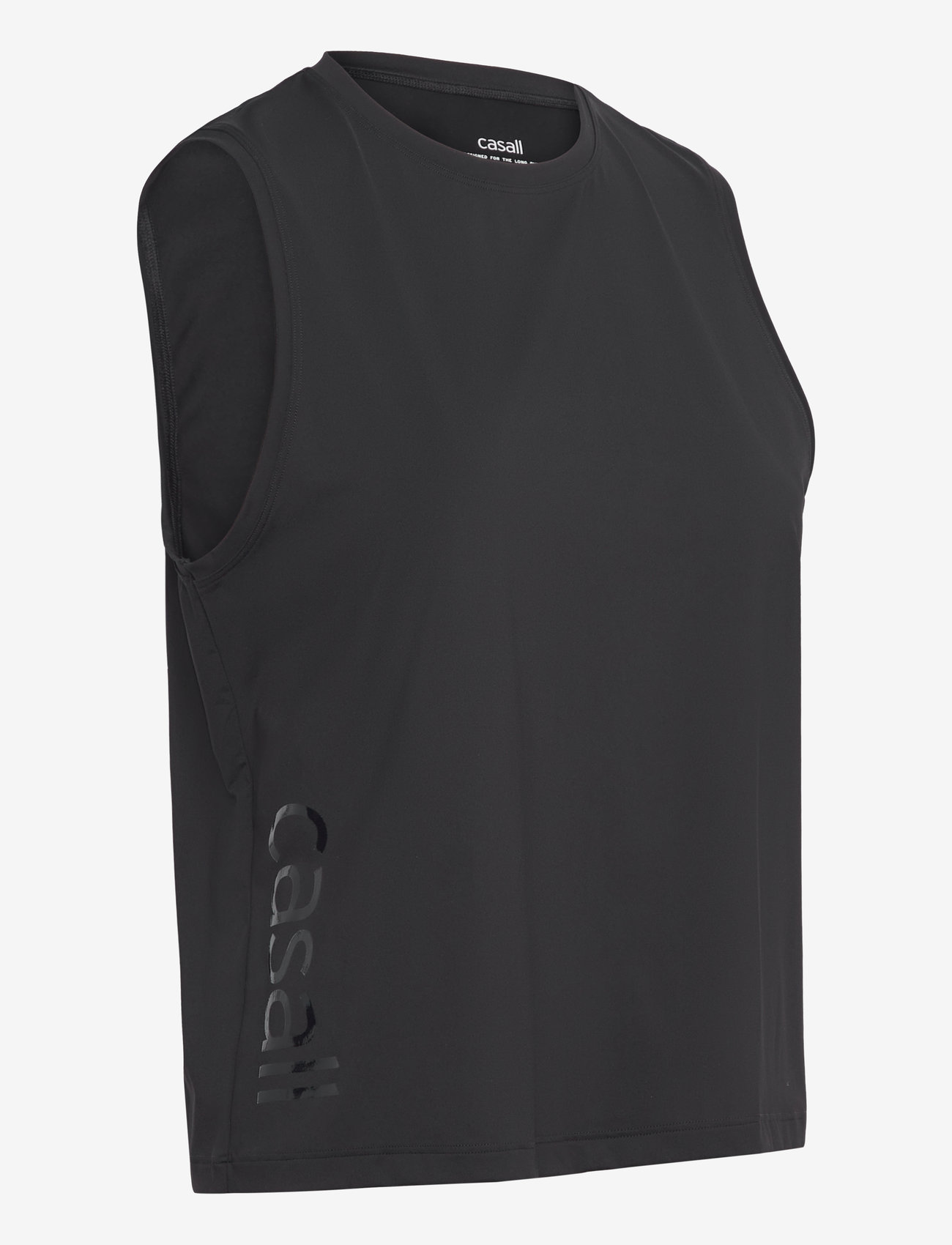 Casall - Graphic Tank - linnen - black - 3