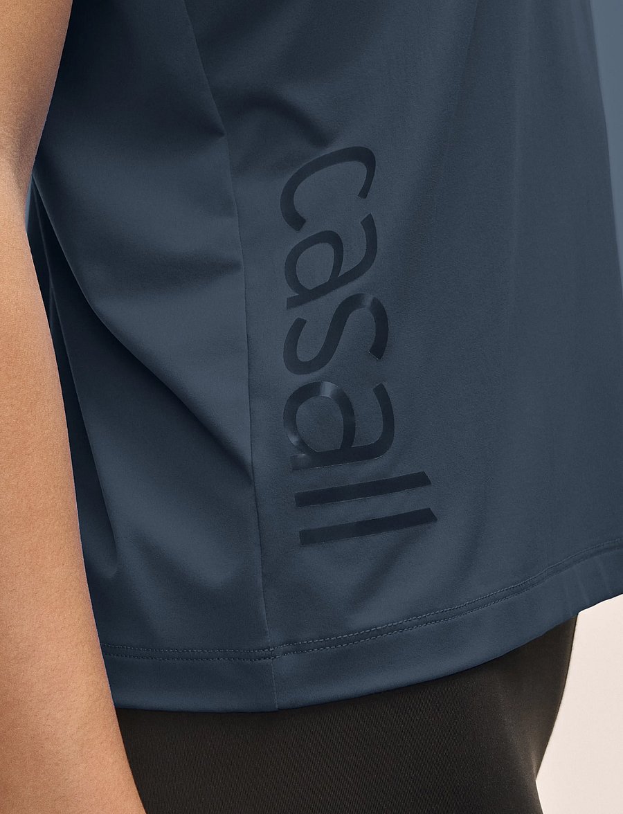 Casall - Graphic Tank - tank tops - blue shadow - 3