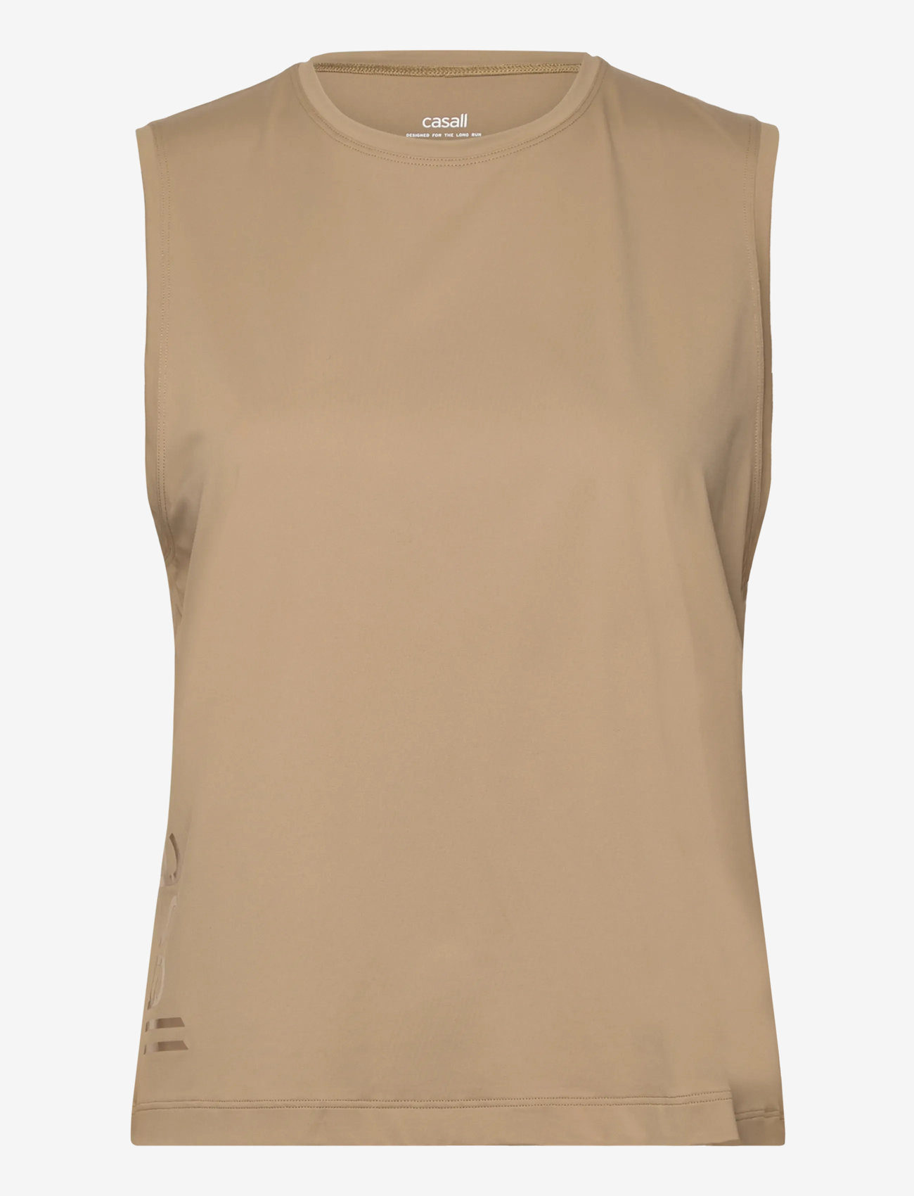 Casall - Graphic Tank - Õlapaeltega pluusid - light khaki - 1