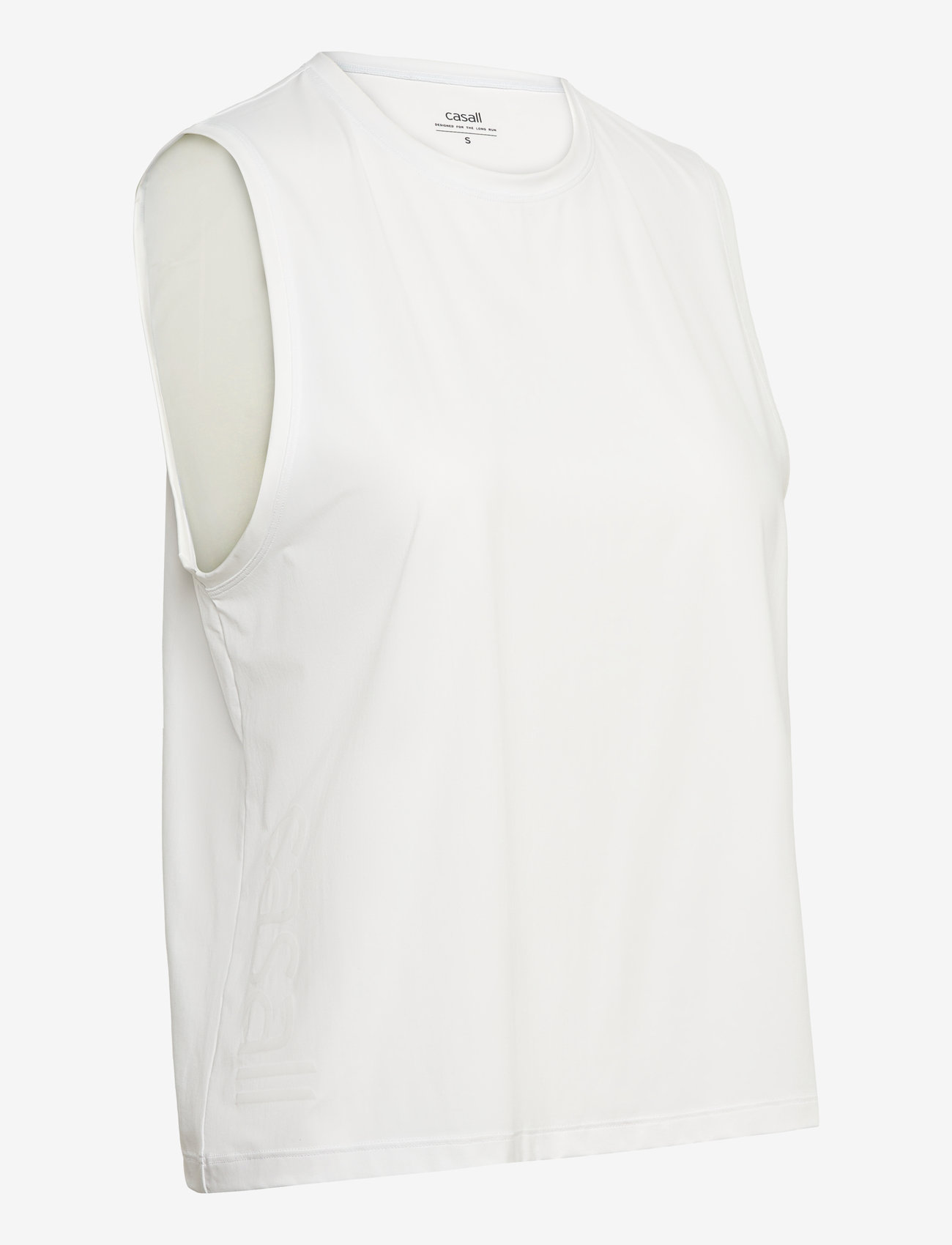Casall - Graphic Tank - tanktops - white - 2