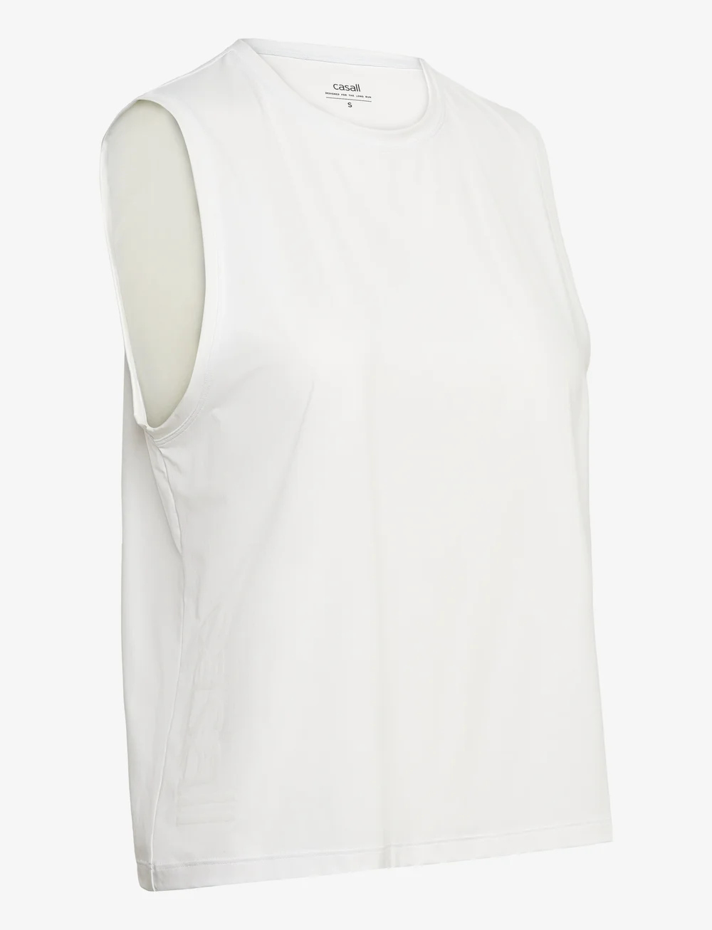 Casall - Graphic Tank - linnen - white - 2