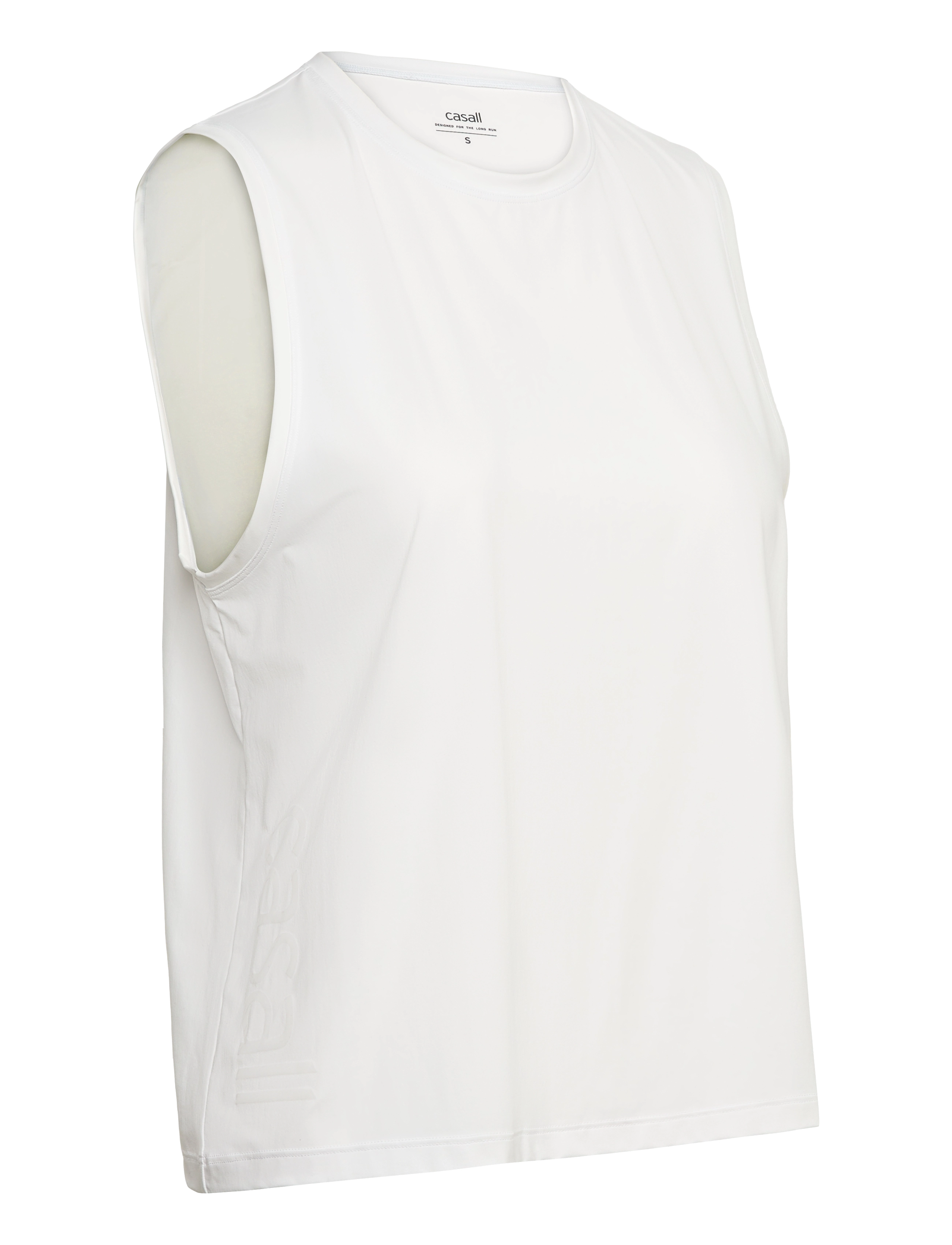 Casall - Graphic Tank - tank tops - white - 2