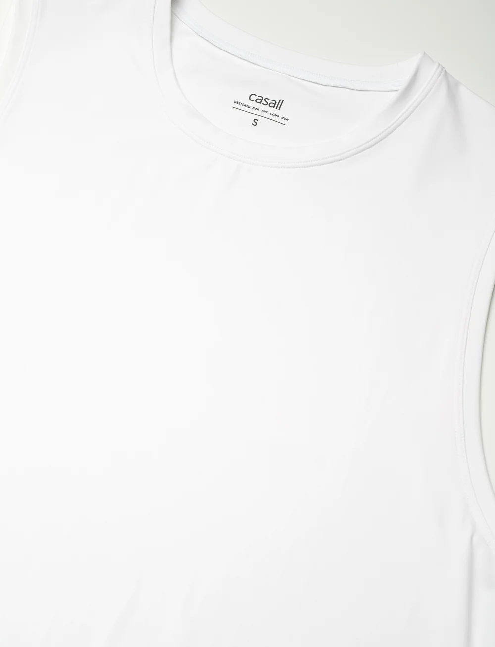 Casall - Graphic Tank - linnen - white - 5