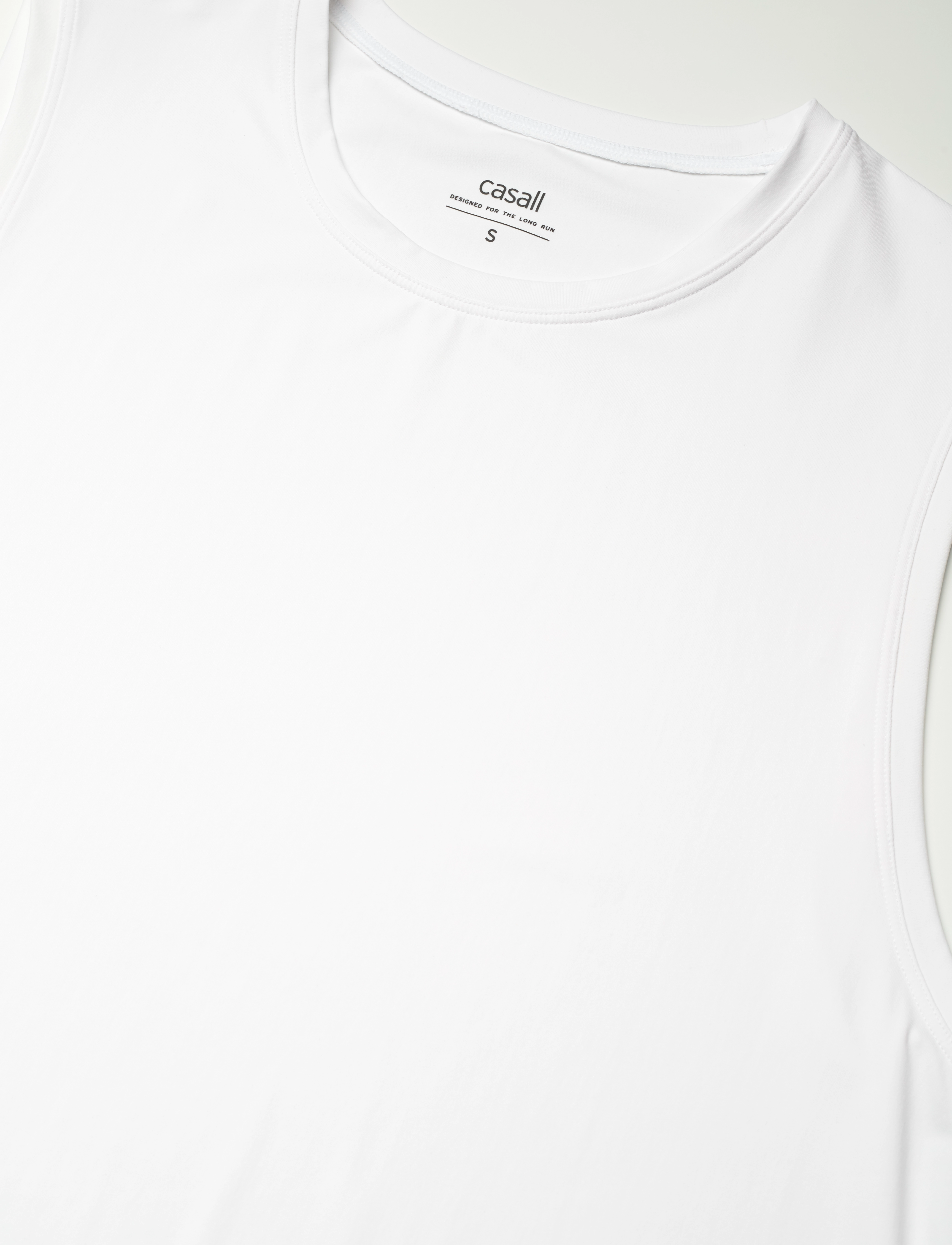 Casall - Graphic Tank - tank tops - white - 5
