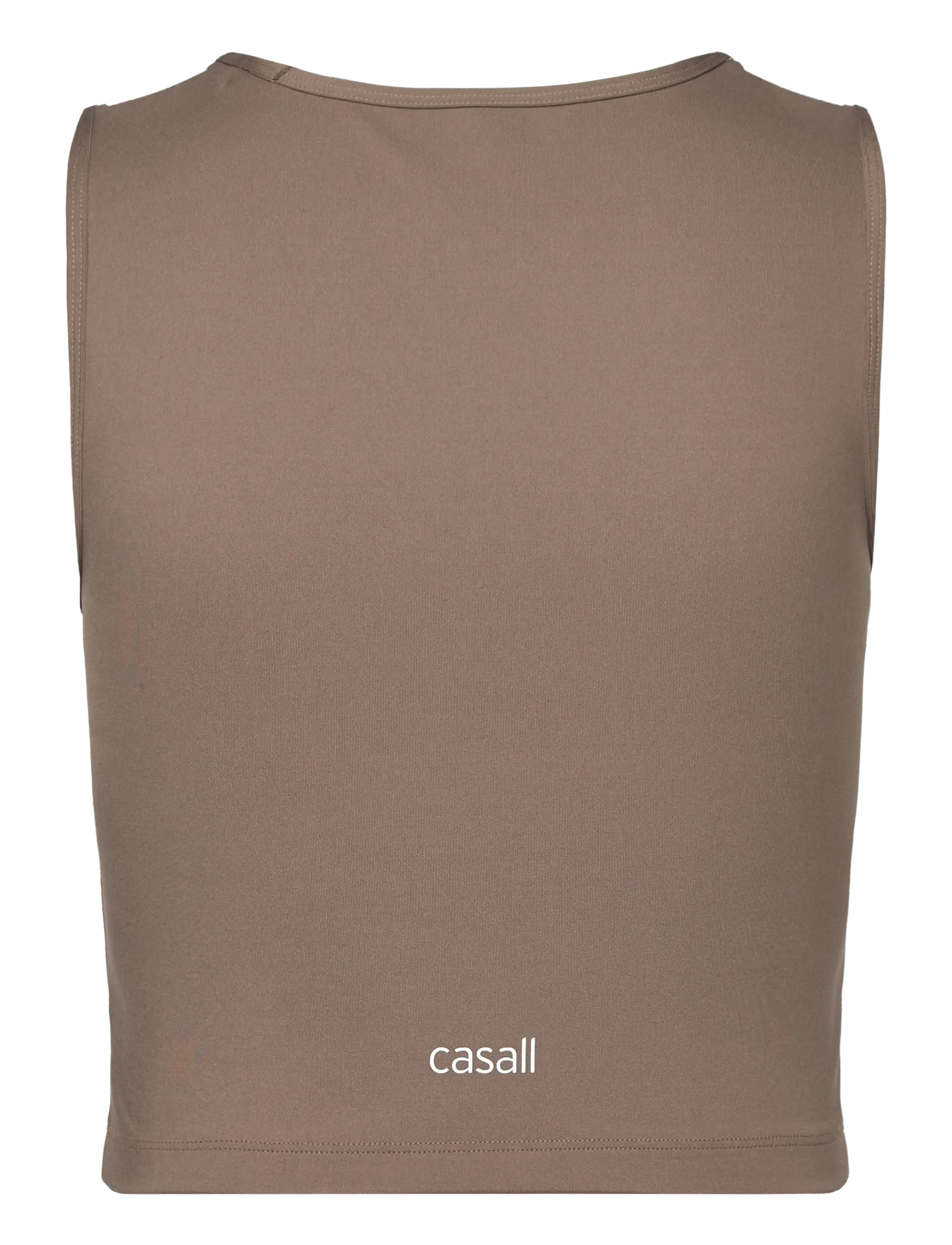 Casall - Edge Crop Top - sporttoppar - khaki - 2