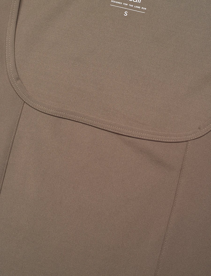 Casall - Edge Crop Top - rudens santaupos - khaki - 5
