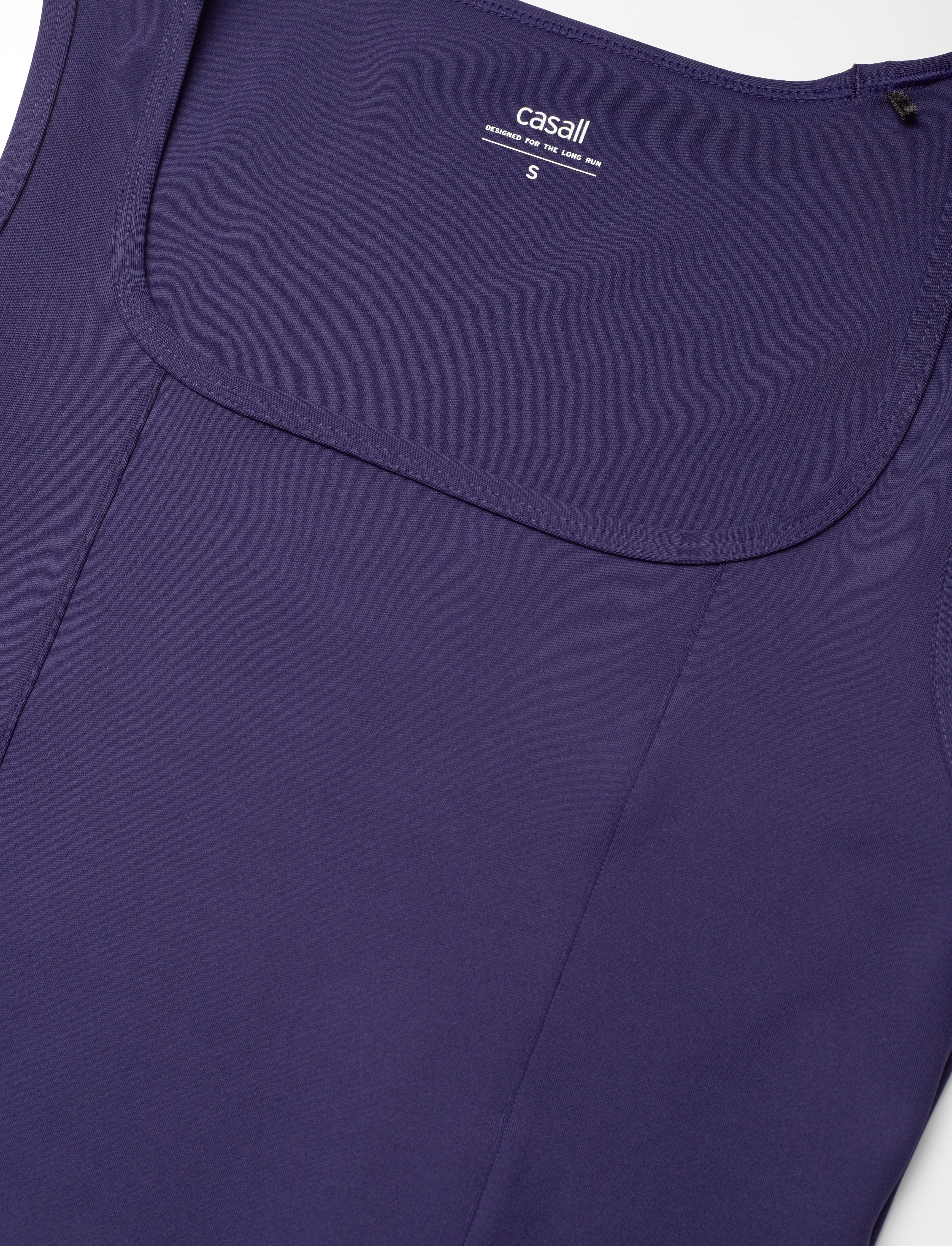 Casall - Edge Crop Top - crop tops - purple eclipse - 4