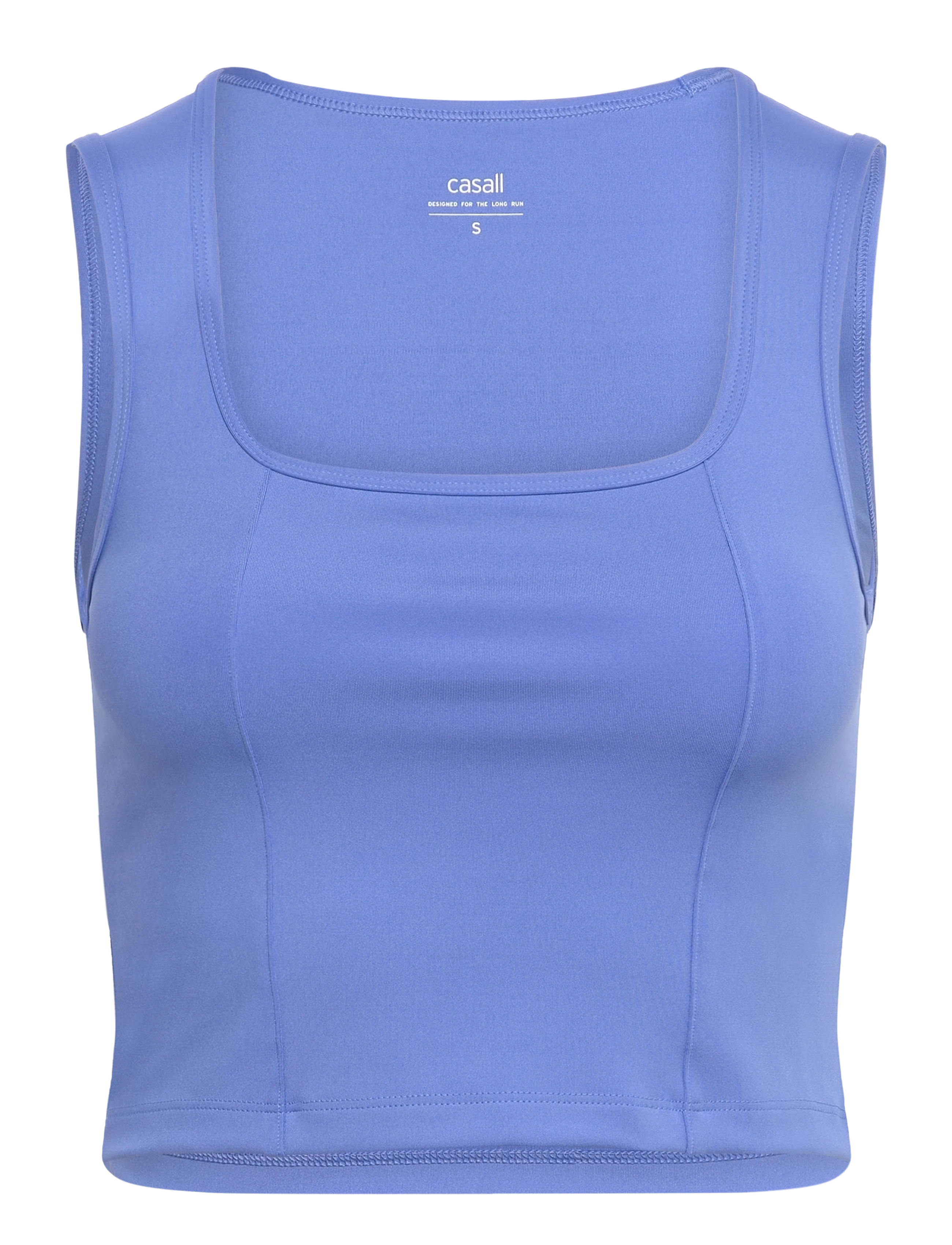 CASALL Edge Crop Oberteil Blau - XL - Damen