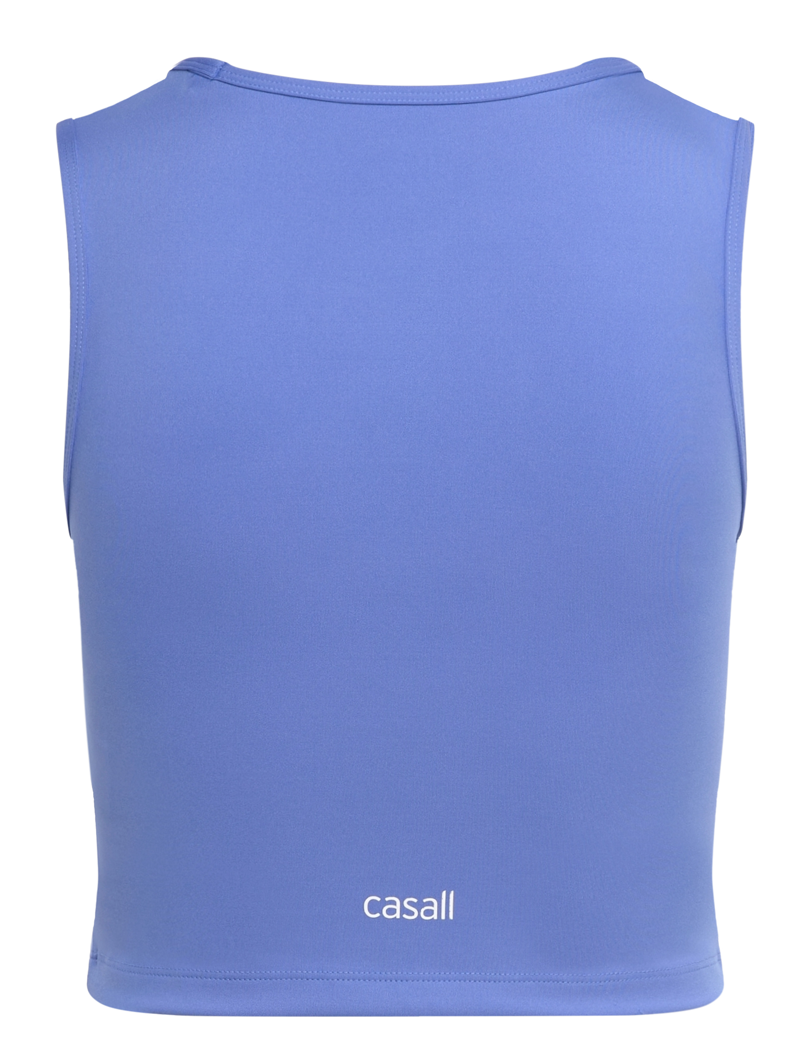 Casall - Edge Crop Top - crop tops - riviera blue - 2