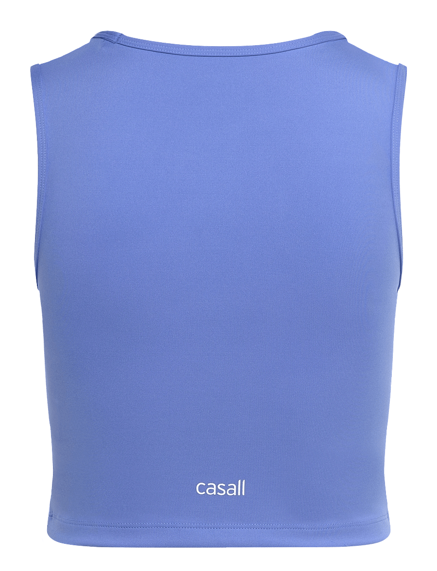 Casall - Edge Crop Top - rudens santaupos - riviera blue - 2