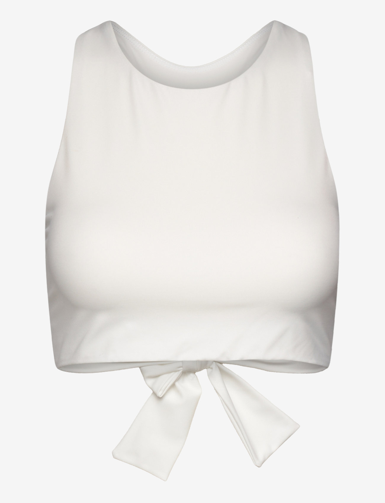 Casall - Tie Back Sports Top - linnen - white - 1