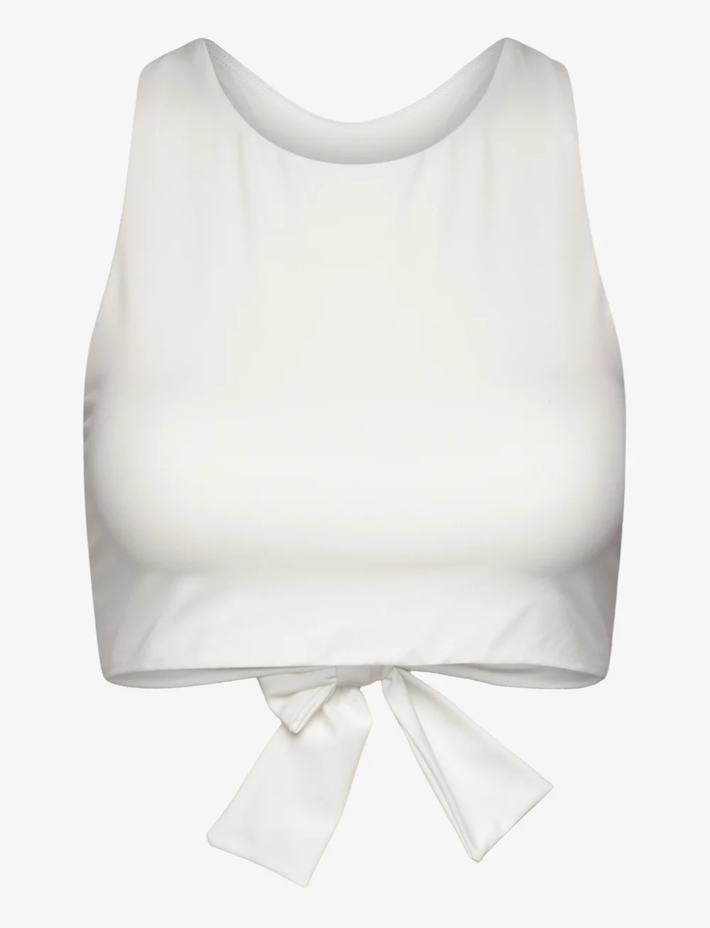 Casall - Tie Back Sports Top - tank tops - white - 1