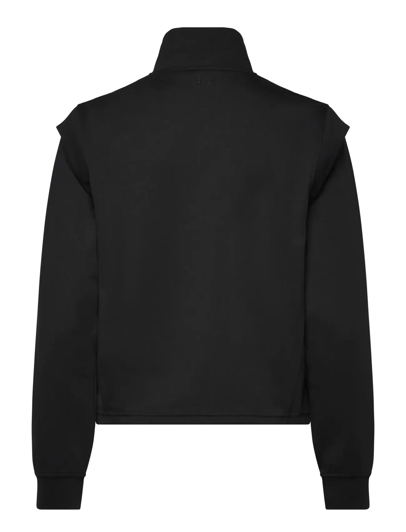 Casall - Aria Full Zip - sweatshirts - black - 2