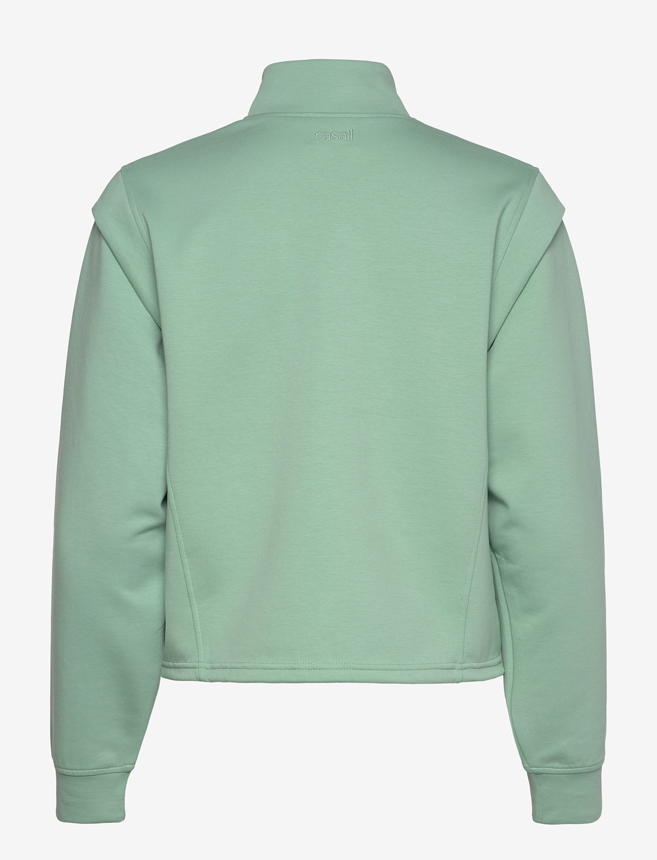 Casall - Aria Full Zip - sweatshirts - statue green - 2