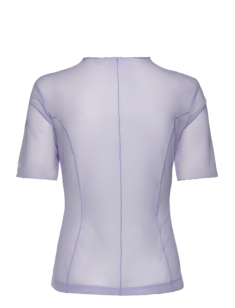 Casall - Seam Detail Mesh Tee - t-särgid - blueberry mist - 2