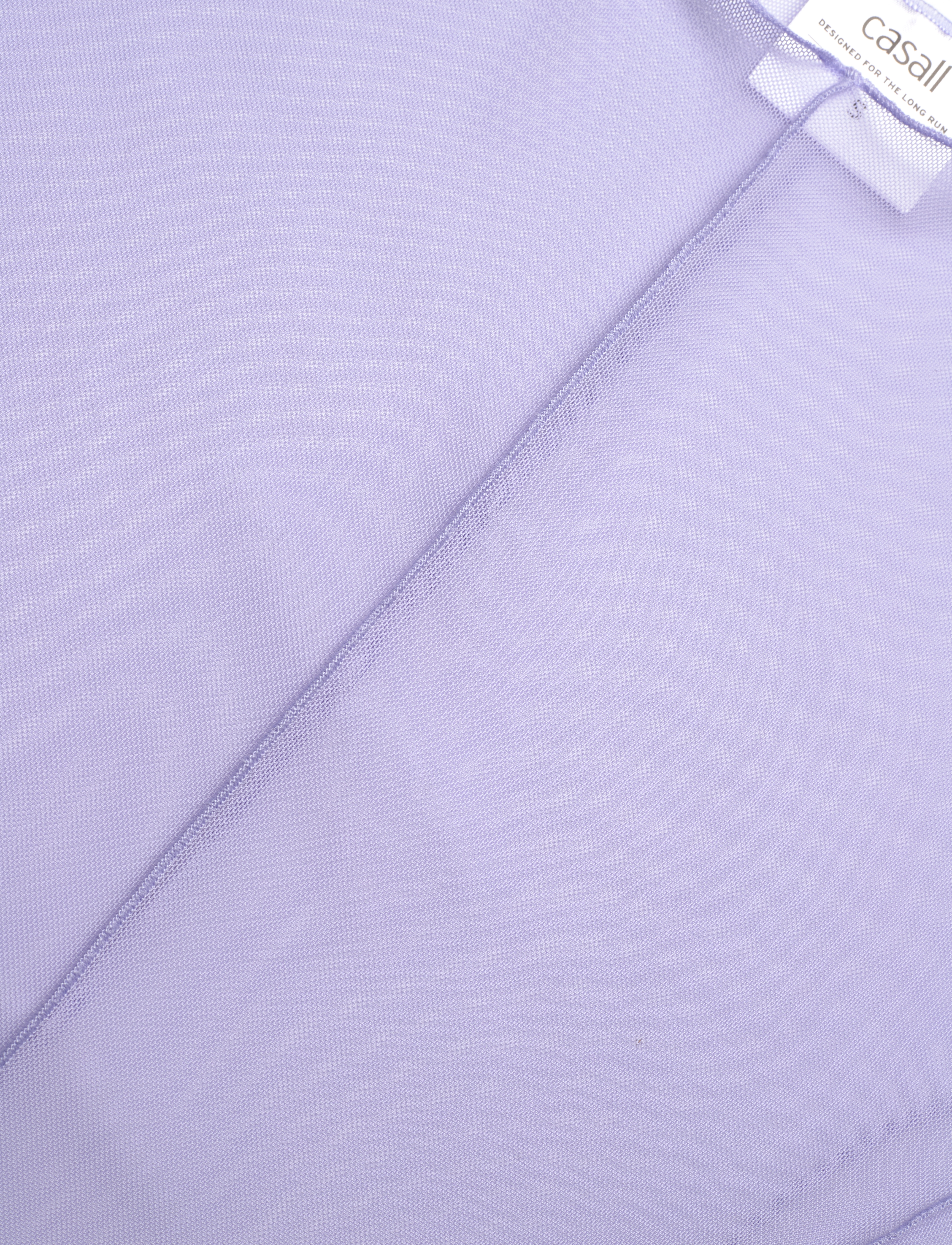 Casall - Seam Detail Mesh Tee - t-shirts - blueberry mist - 5