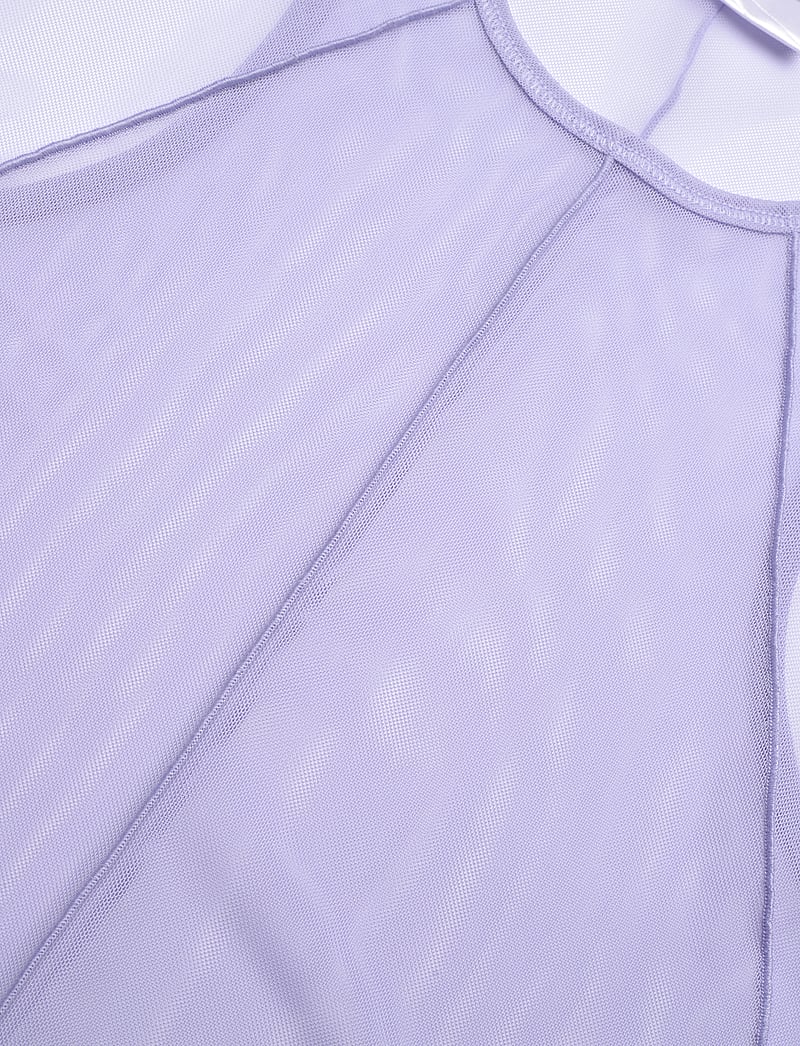 Casall - Seam Detail Mesh Tank - Õlapaeltega pluusid - blueberry mist - 5