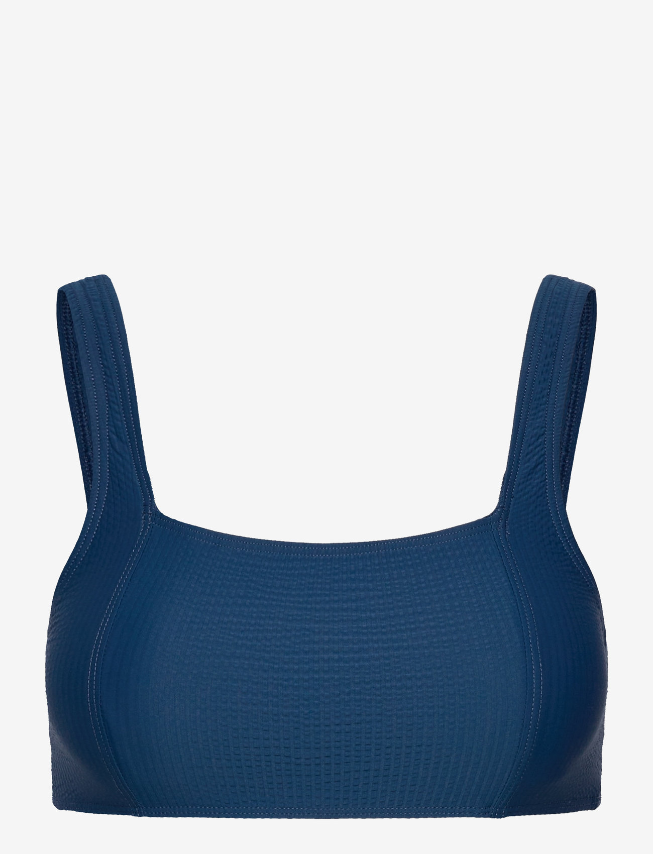Casall - Waffle Square Neck Bikini Top - sport-bademode - deep ocean - 1