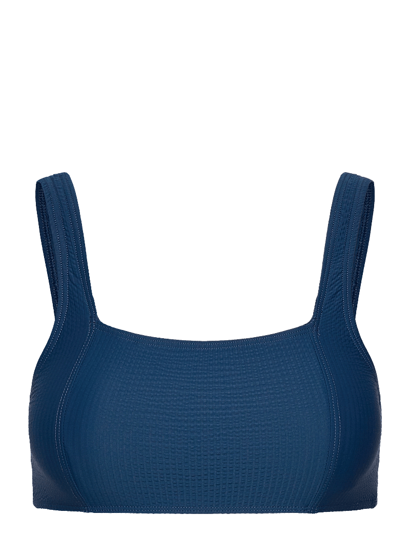 Casall - Waffle Square Neck Bikini Top - sport-bademode - deep ocean - 1