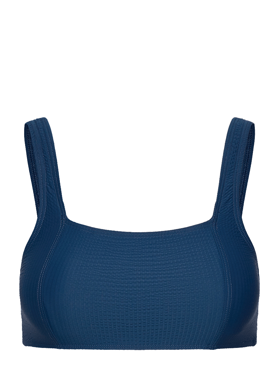 Casall - Waffle Square Neck Bikini Top - sport-bademode - deep ocean - 1