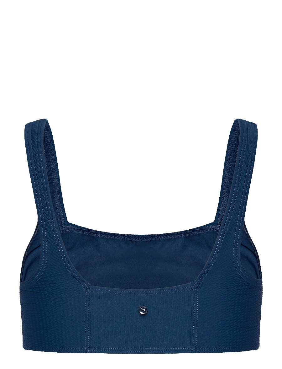 Casall - Waffle Square Neck Bikini Top - sport-bademode - deep ocean - 2