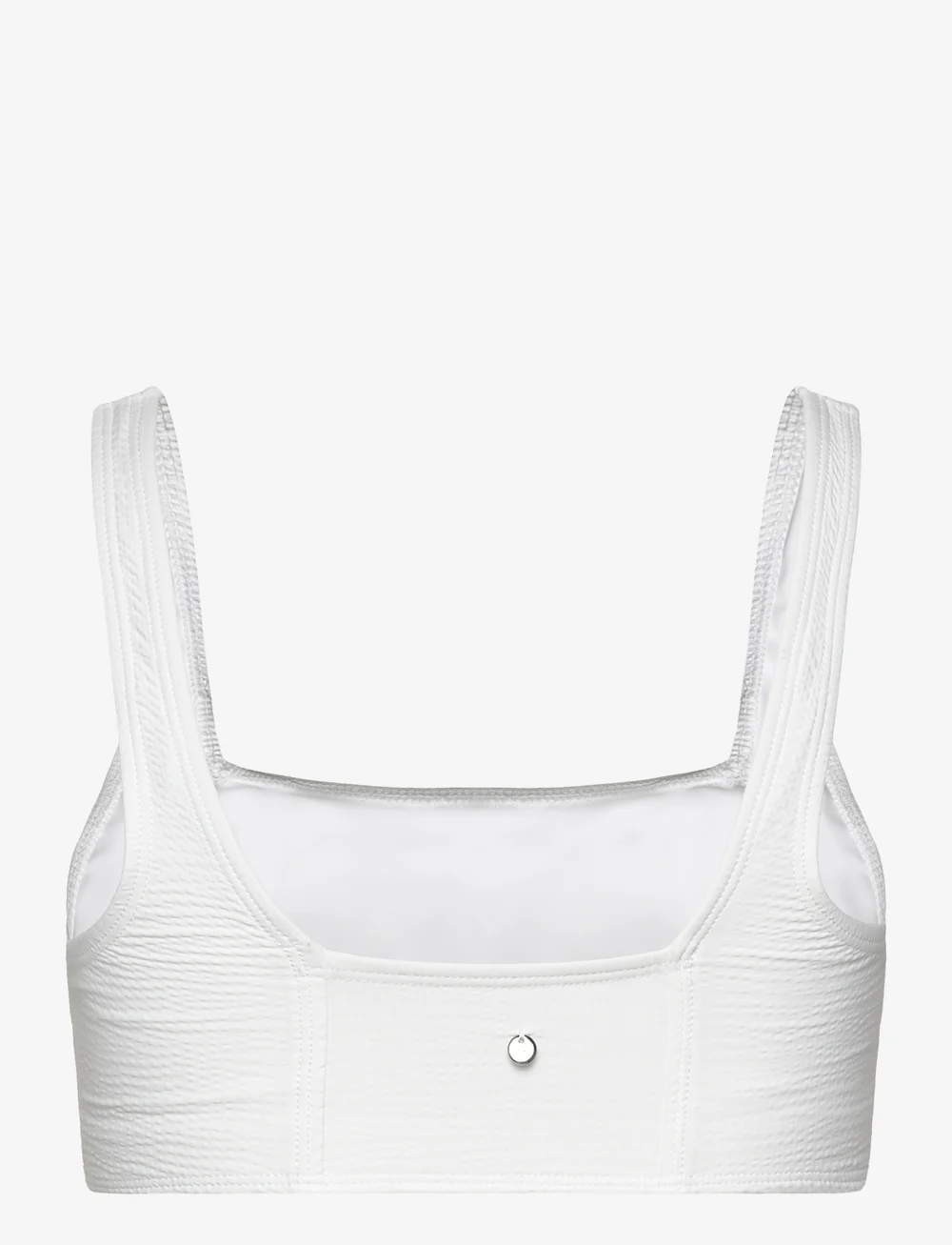 Casall - Waffle Square Neck Bikini Top - sports swimwear - white - 2