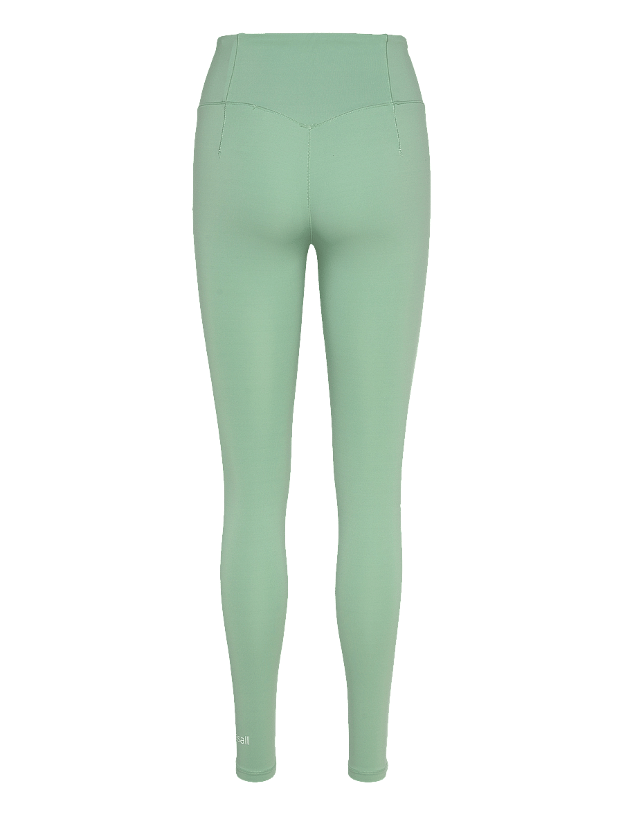 Casall - Soft Touch High Waist Tights - Æfingabuxur - statue green - 2