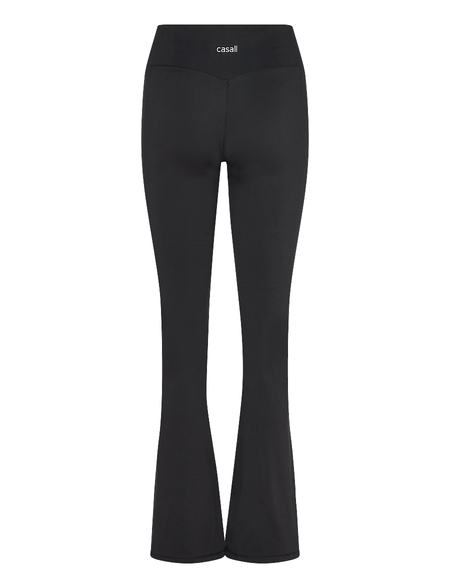 Casall - Soft Touch Flared Pants - 7/8 länge - black - 2