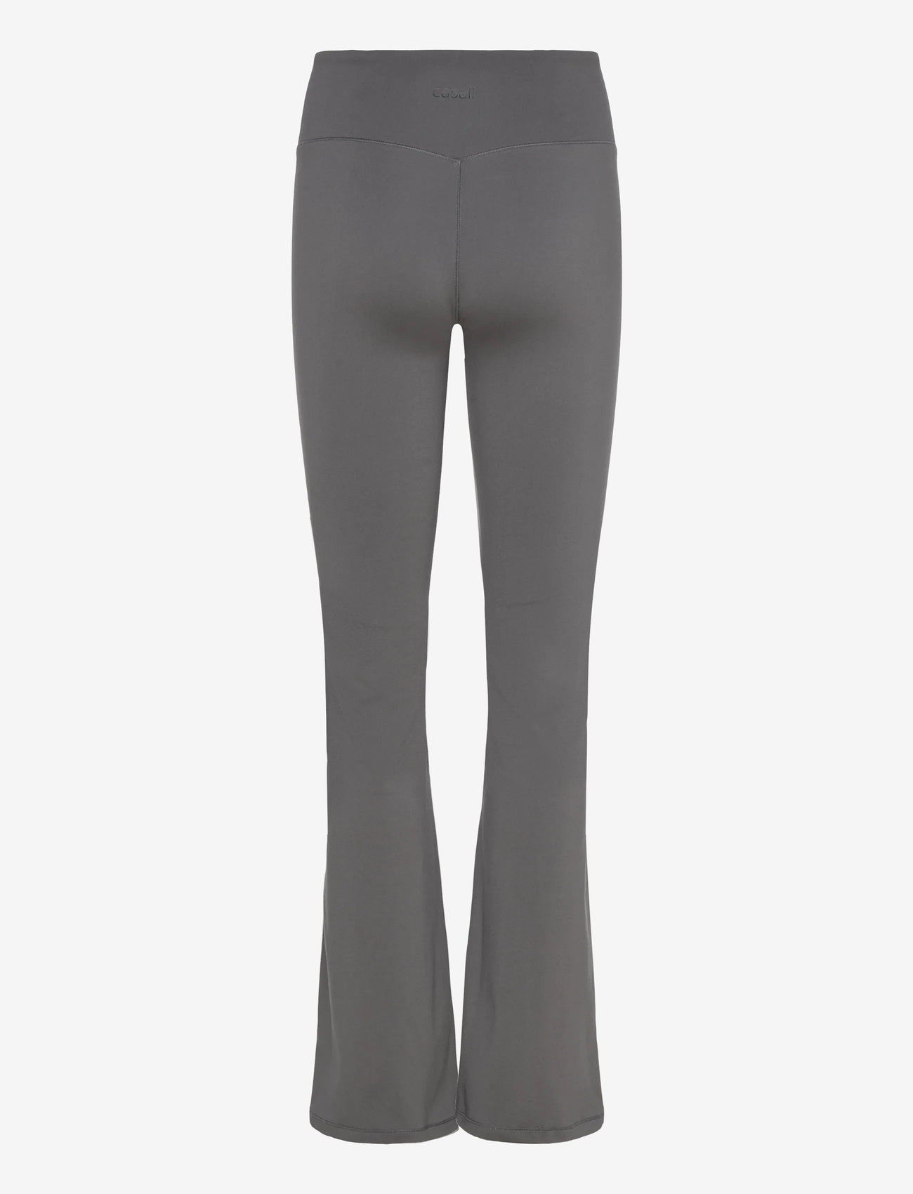 Casall - Soft Touch Flared Pants - sporthosen - dk grey - 1