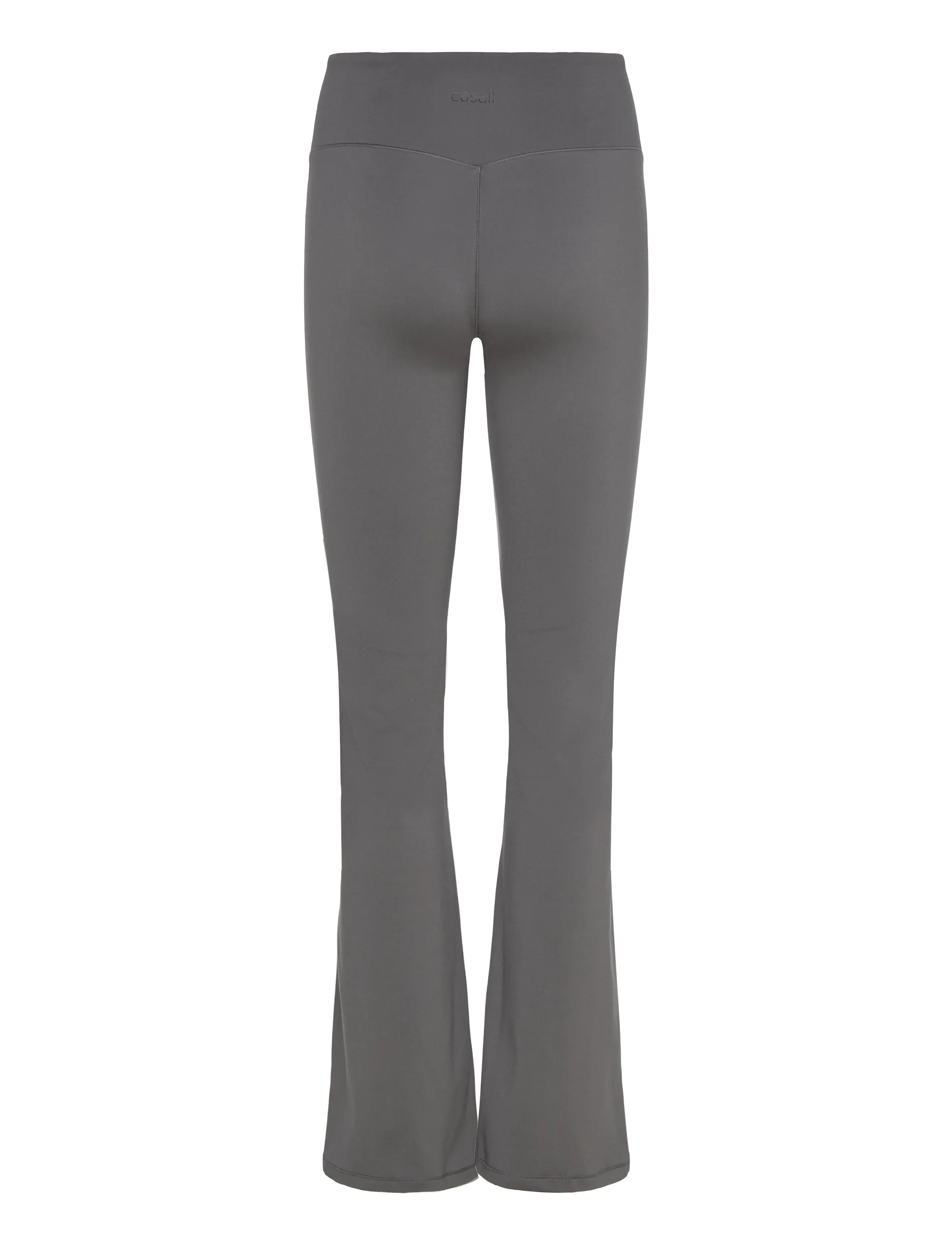 Casall - Soft Touch Flared Pants - dk grey - 2