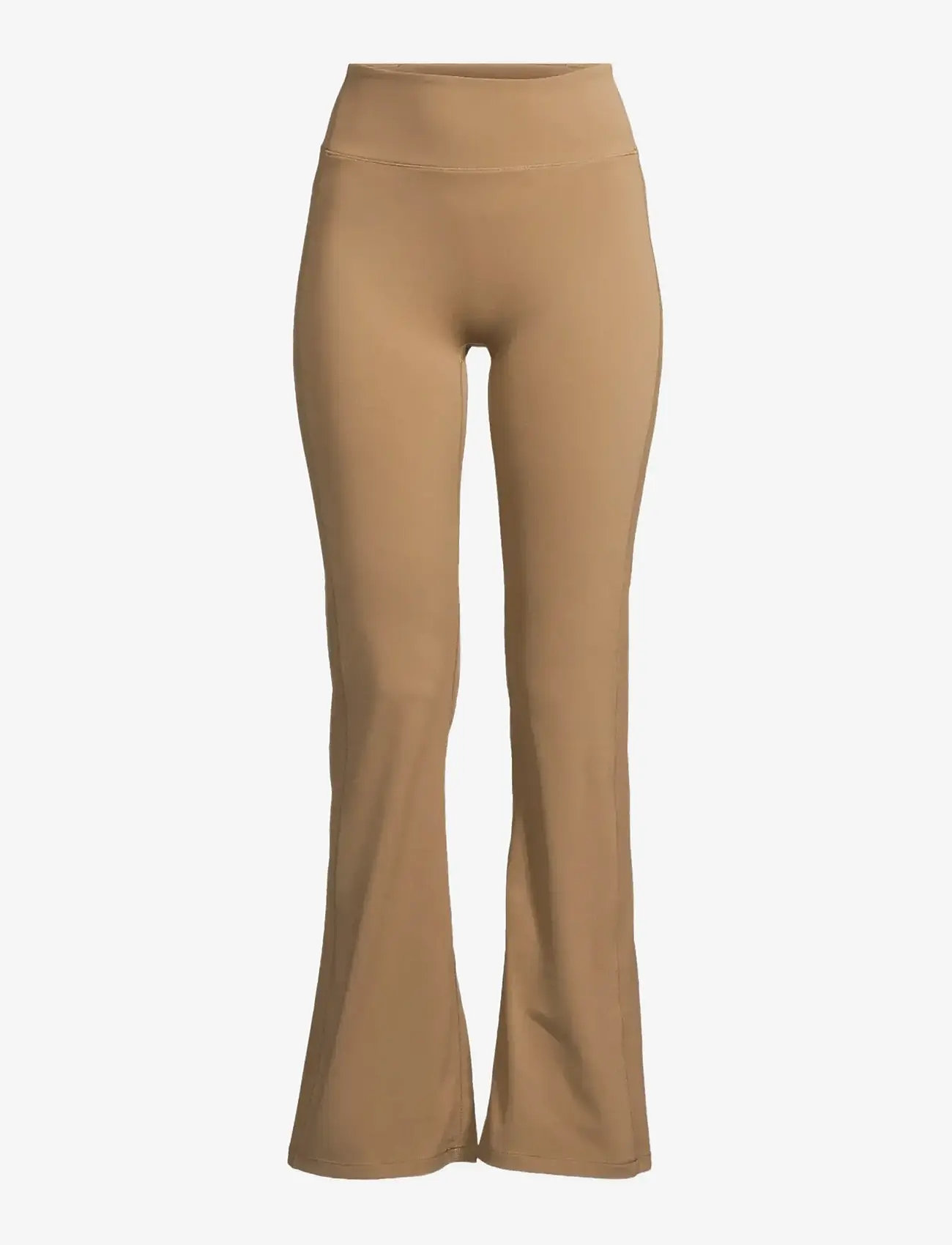 Casall - Soft Touch Flared Pants - trainingstights - light khaki - 1