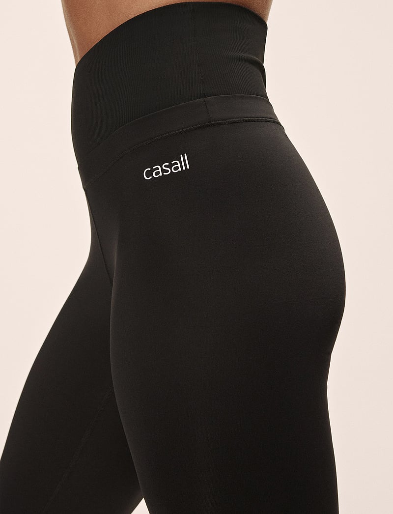 Casall - Low Waist Illusion Tights - training tights - black - 4