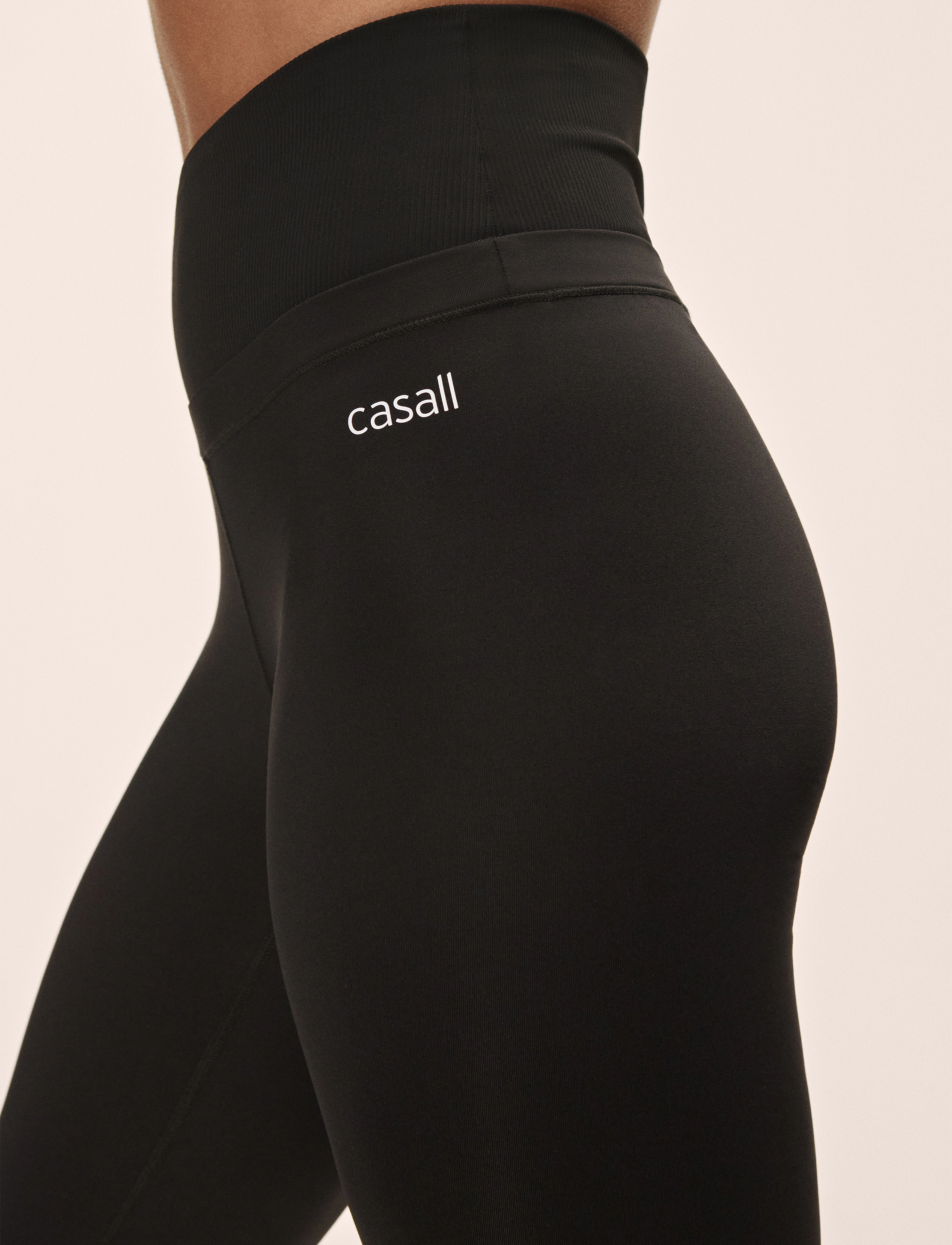Casall - Low Waist Illusion Tights - black - 4