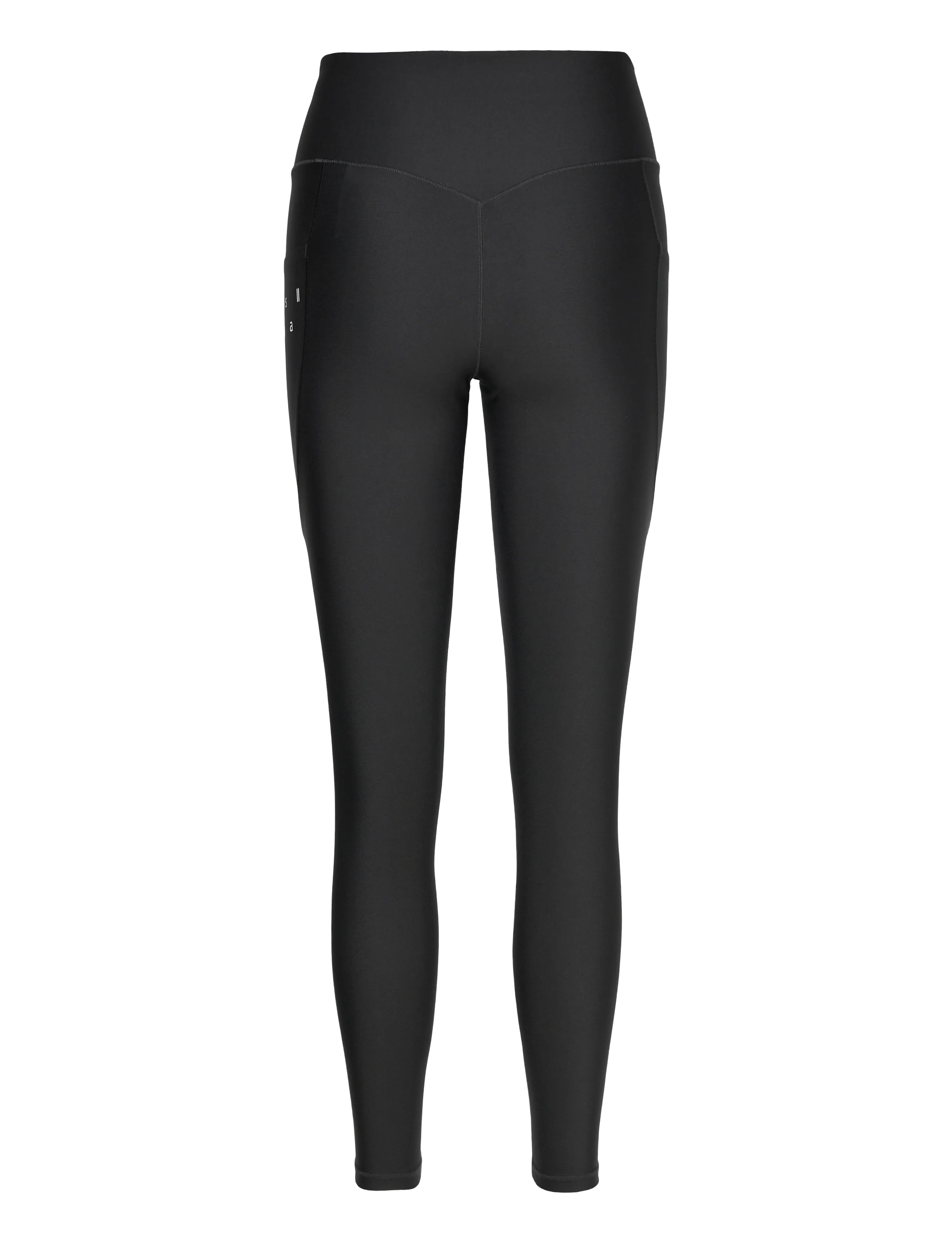 Casall - Pure Pocket High Waist Tights - 7/8 længde - black - 2