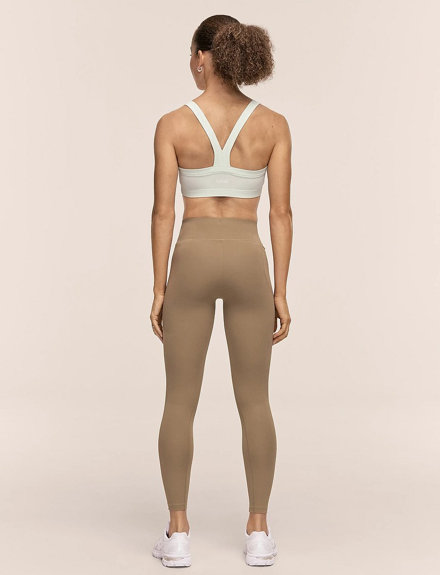 Casall - Essential Tights - 7/8 längd - light khaki - 2