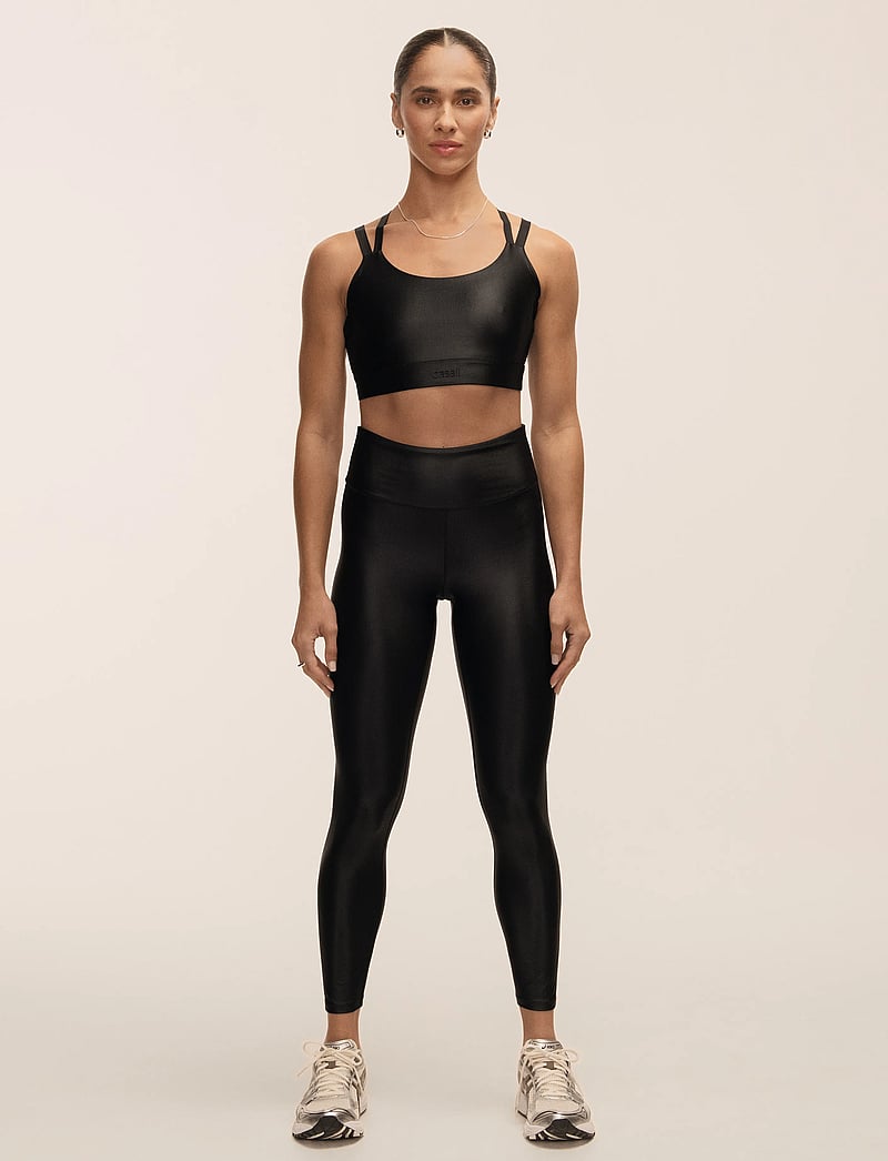 Casall - Glitz High Waist Tights - treenitrikoot - black - 0