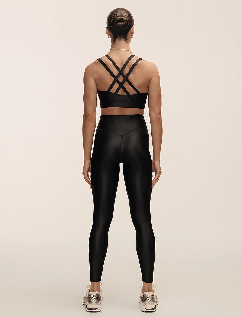 Casall - Glitz High Waist Tights - treenitrikoot - black - 3