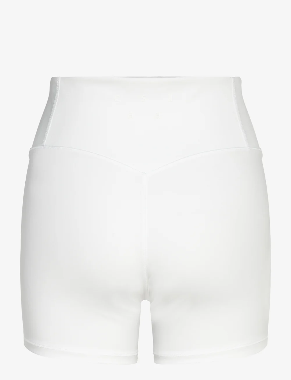Casall - Grace High Waist Hot Pant - træningstights - white - 2